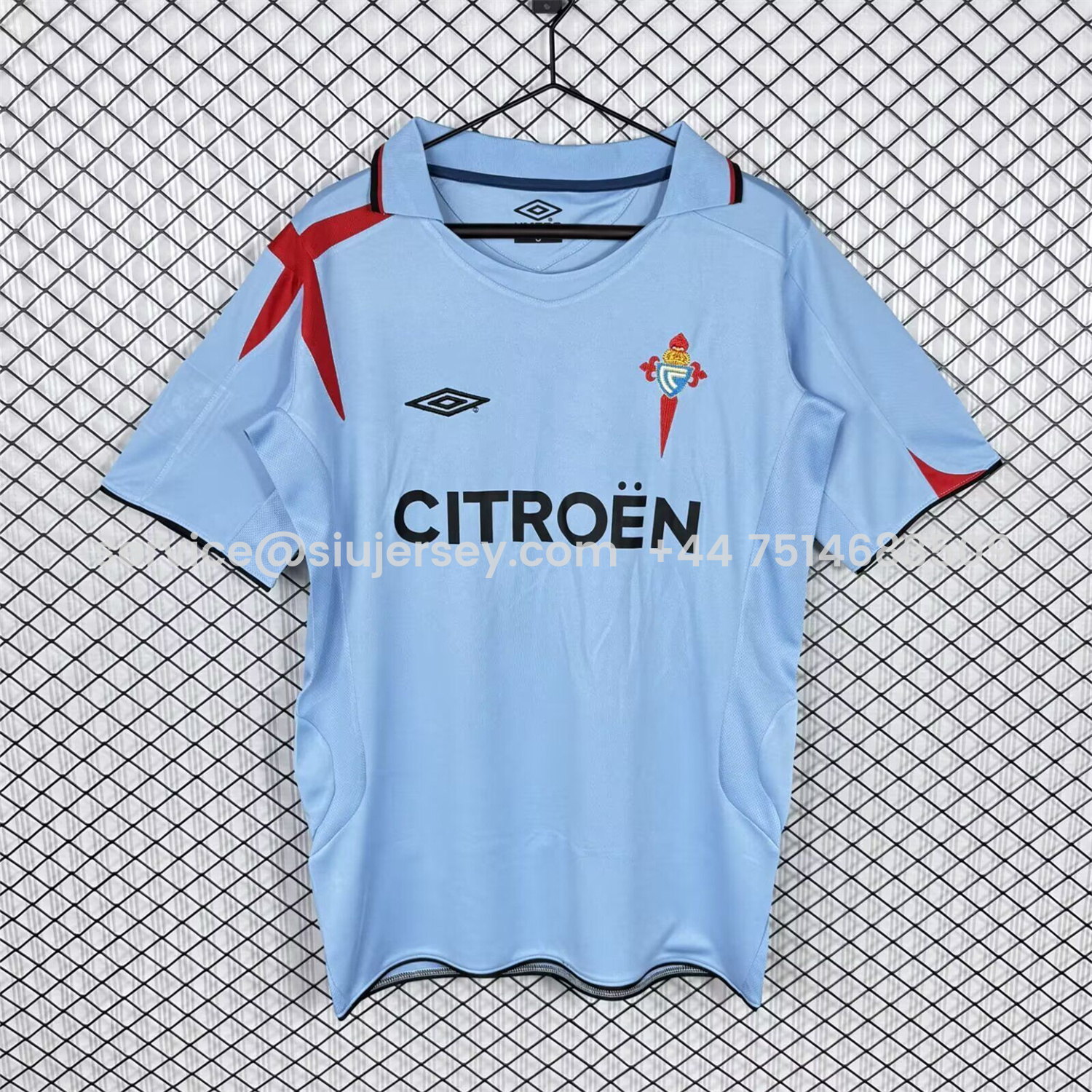 SIUjerseys-Retro Celta Vigo 2005-07 Home Jersey