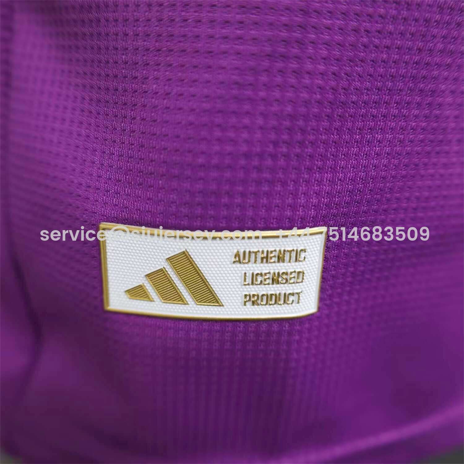 SIUjerseys-Argentina 25-26 Purple Goalkeeper Jersey - Player Version