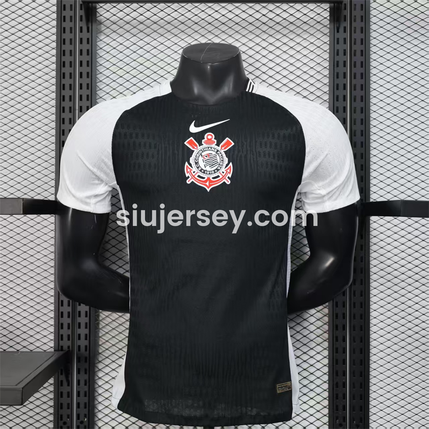 SIUjerseys-Corinthians 25-26 Black Away Jersey - Player Version