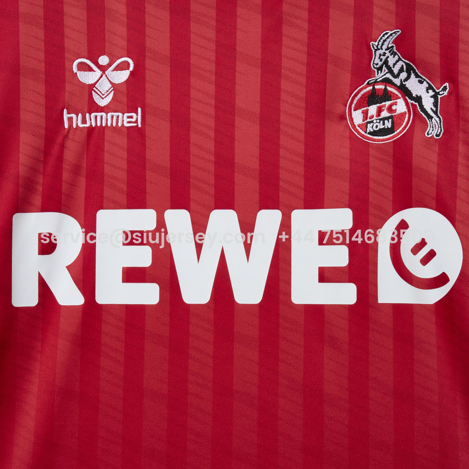 SIUjerseys-Köln 25-26 Away Red Jersey - Fans Version