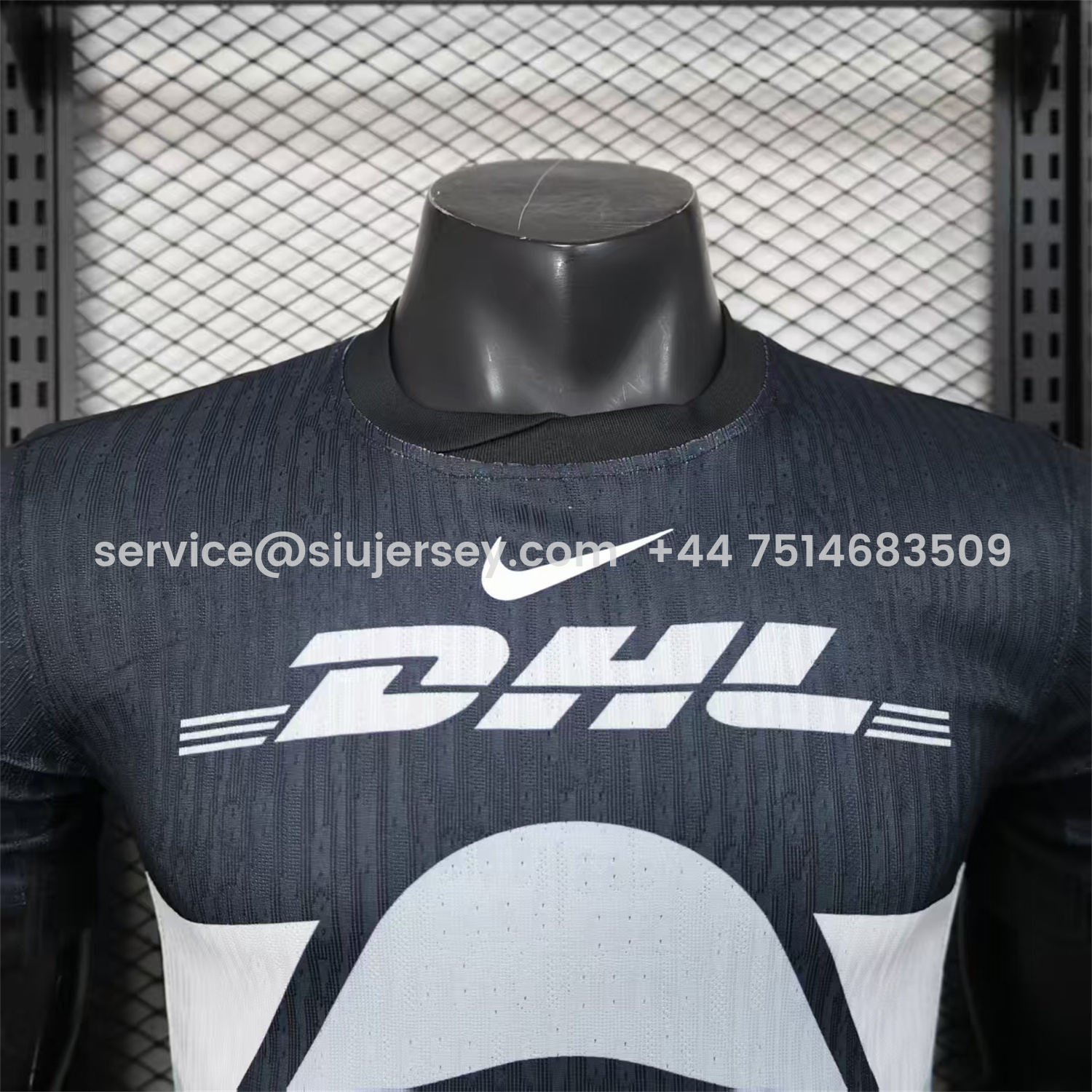 SIUjerseys-Pumas UNAM 25-26 Black Goalkeeper Jersey - Player Version