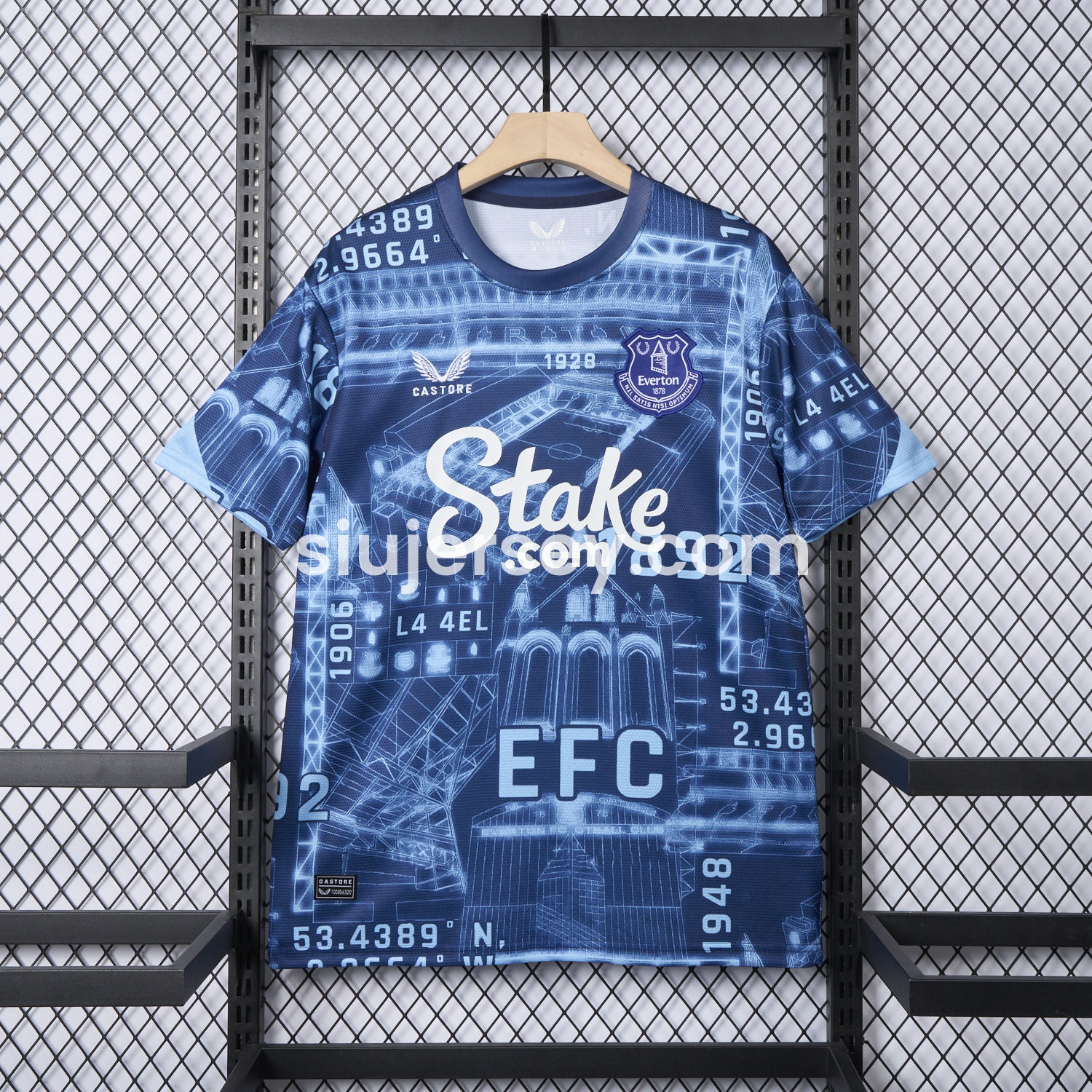 SIUjerseys-Everton 24-25 Pre-Match Farewell Jersey - Fans Version