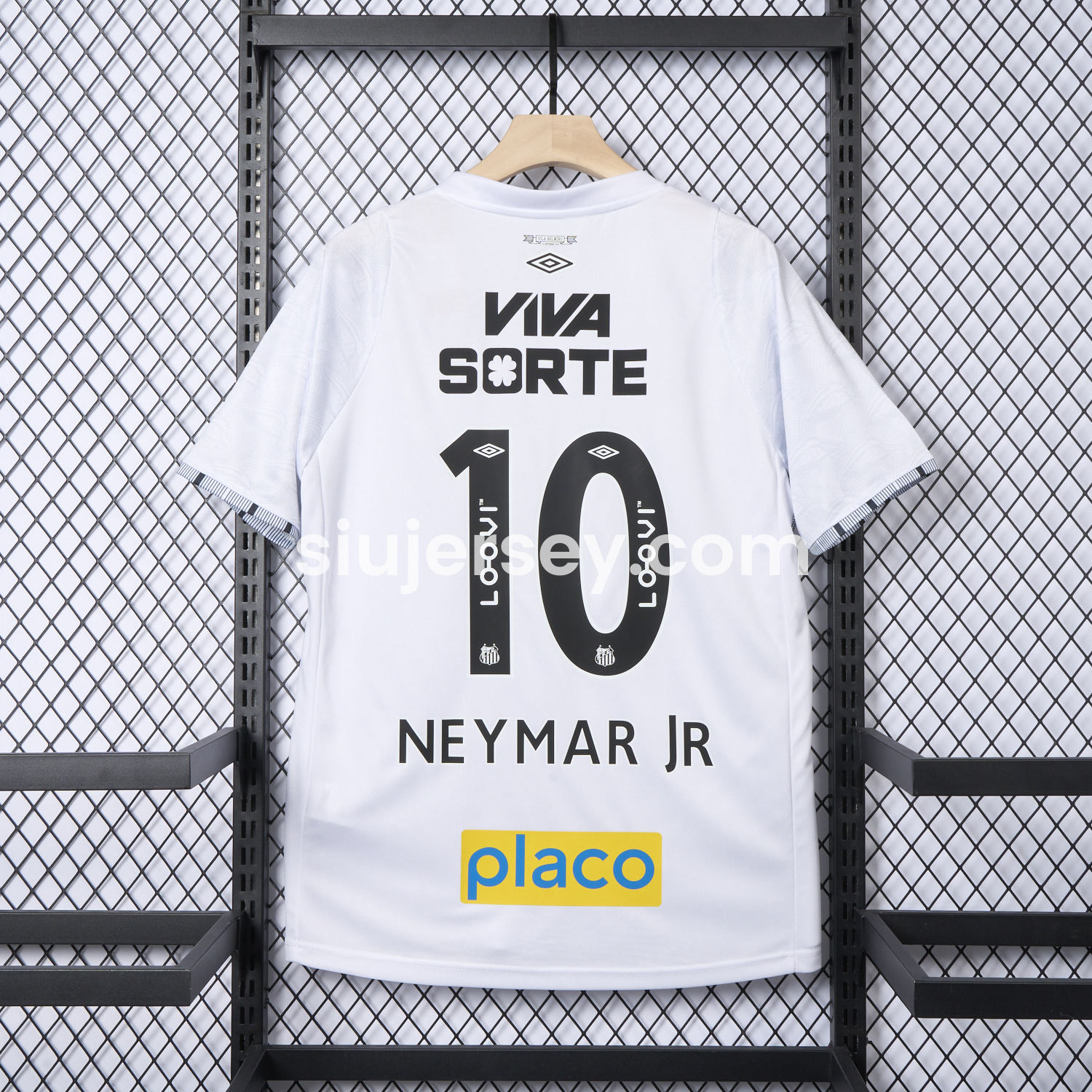 SIUjerseys-Santos 25-26 Home Jersey With Sponsors - Fans Version