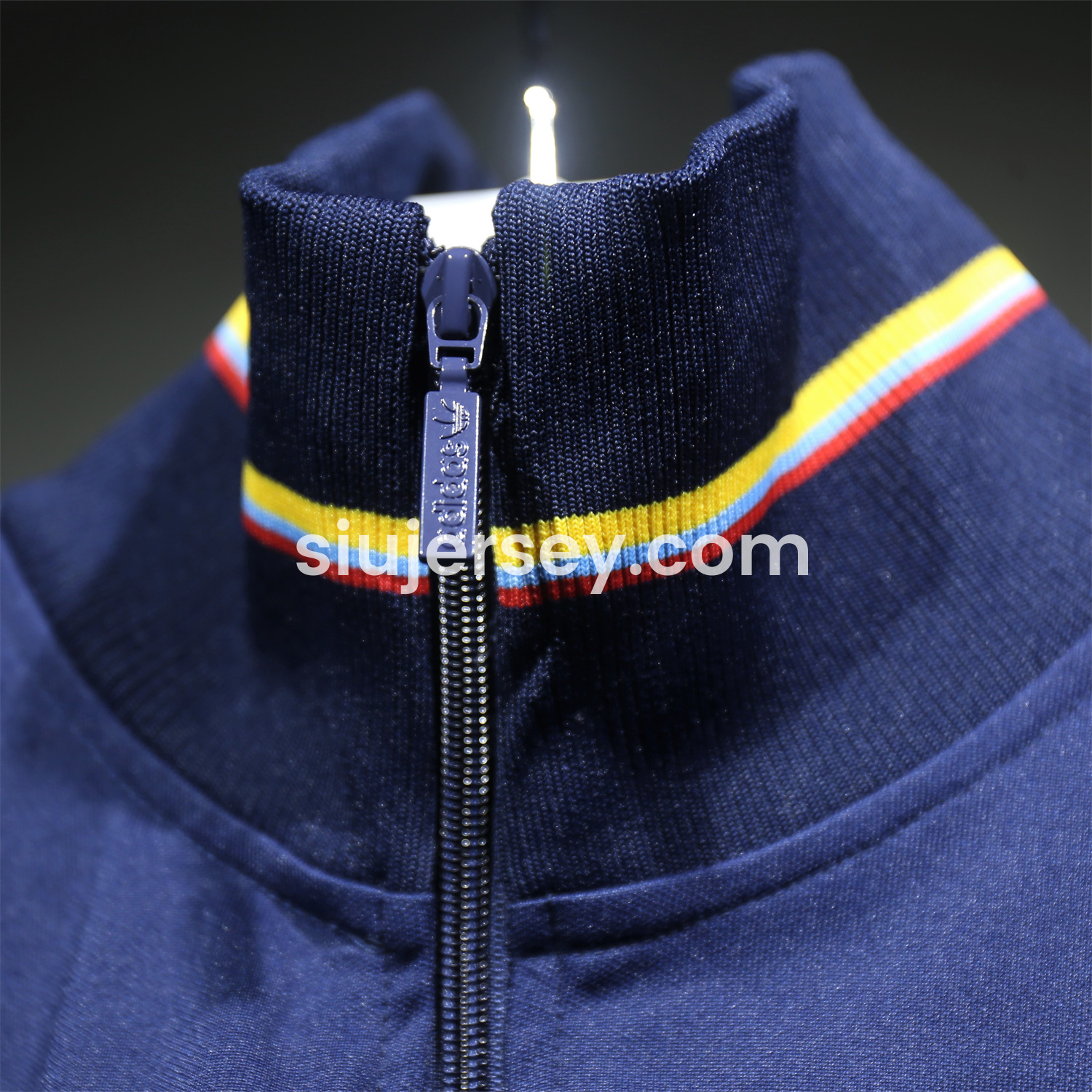 SIUjerseys-Colombia 2024 100th Anniversary Jacket Training Tracksuit - Deep Blue