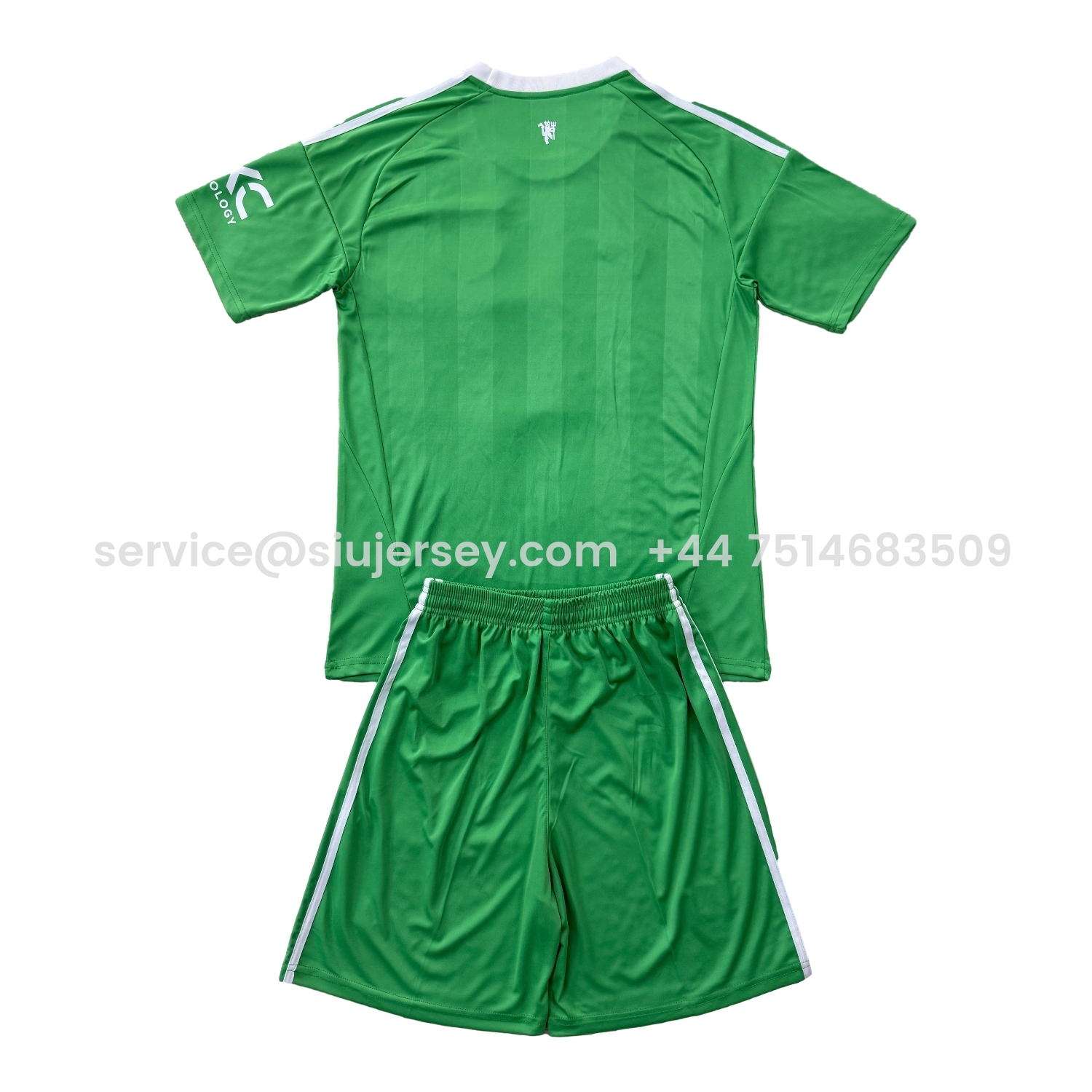 SIUjerseys-Manchester United 25-26 Green Goalkeeper Men's Adult Jersey Set - Fans Version