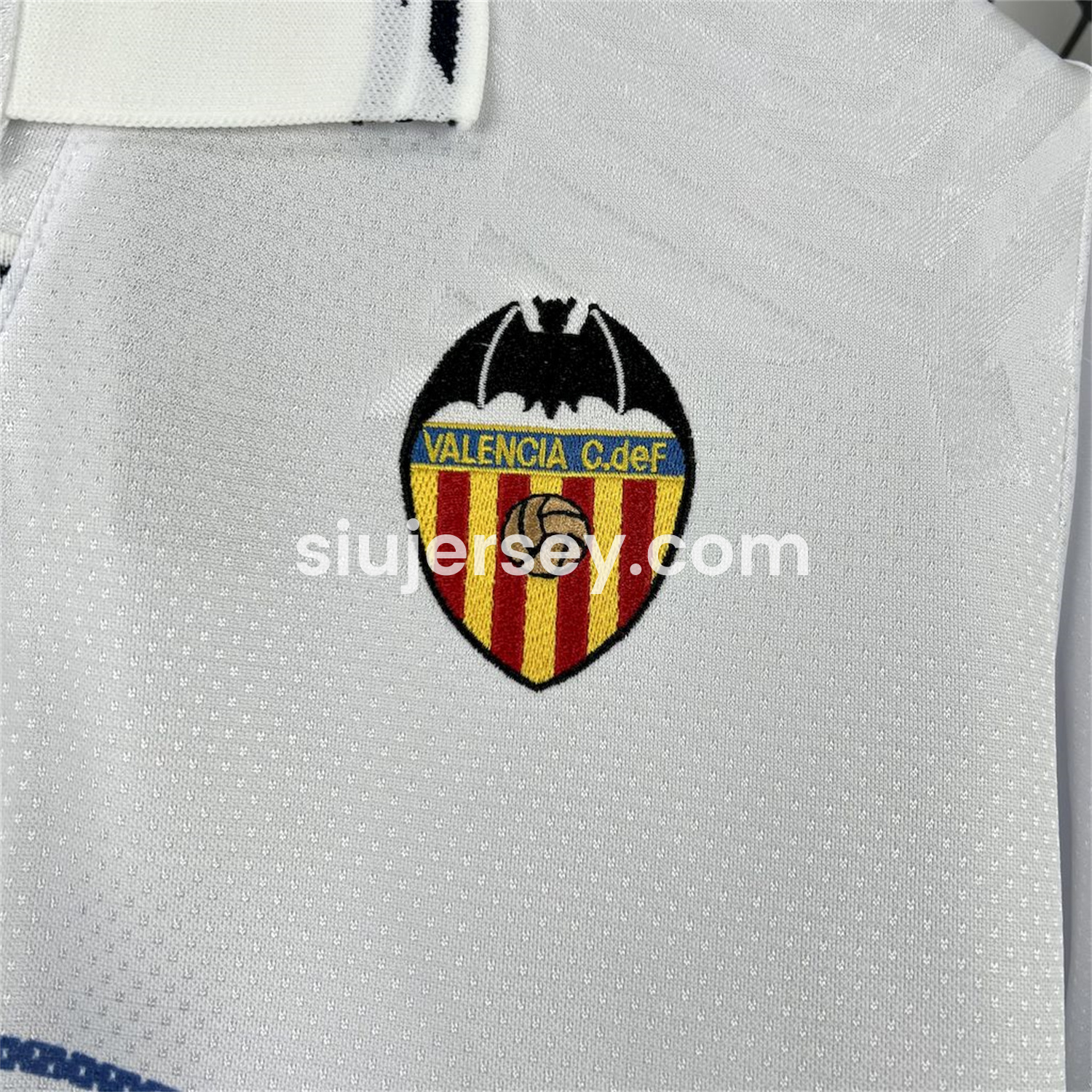 SIUjerseys-Retro Valencia 1995-96 Home Jersey