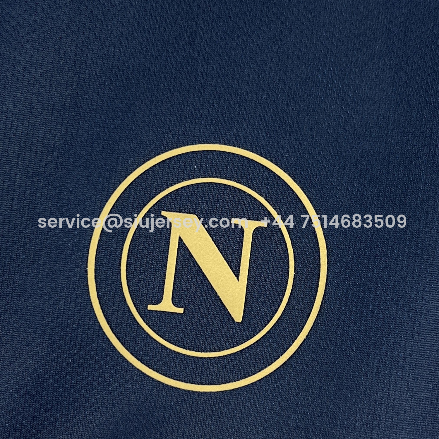 SIUjerseys-Napoli 25-26 CocaCola Dark Blue Special Jersey - Fans Version