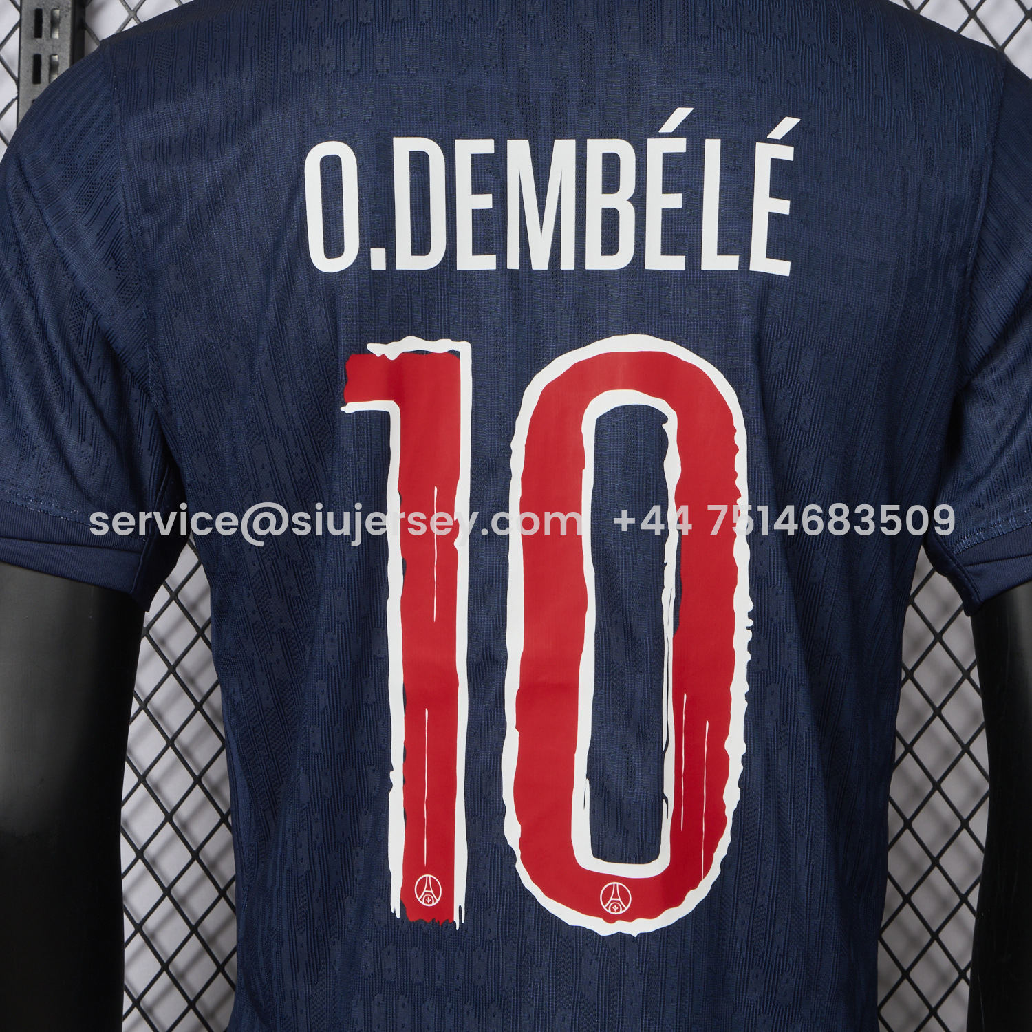 SIUjerseys-Paris Saint-Germain PSG 24-25 Home Champions League Final Jersey - Player Version