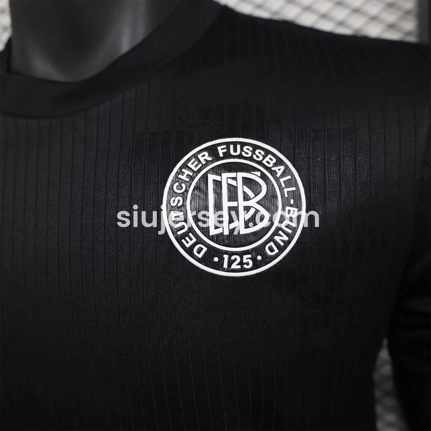 SIUjerseys-Germany 2025 Black 125-Year Anniversary Commemorative Edition Jersey - Player Version