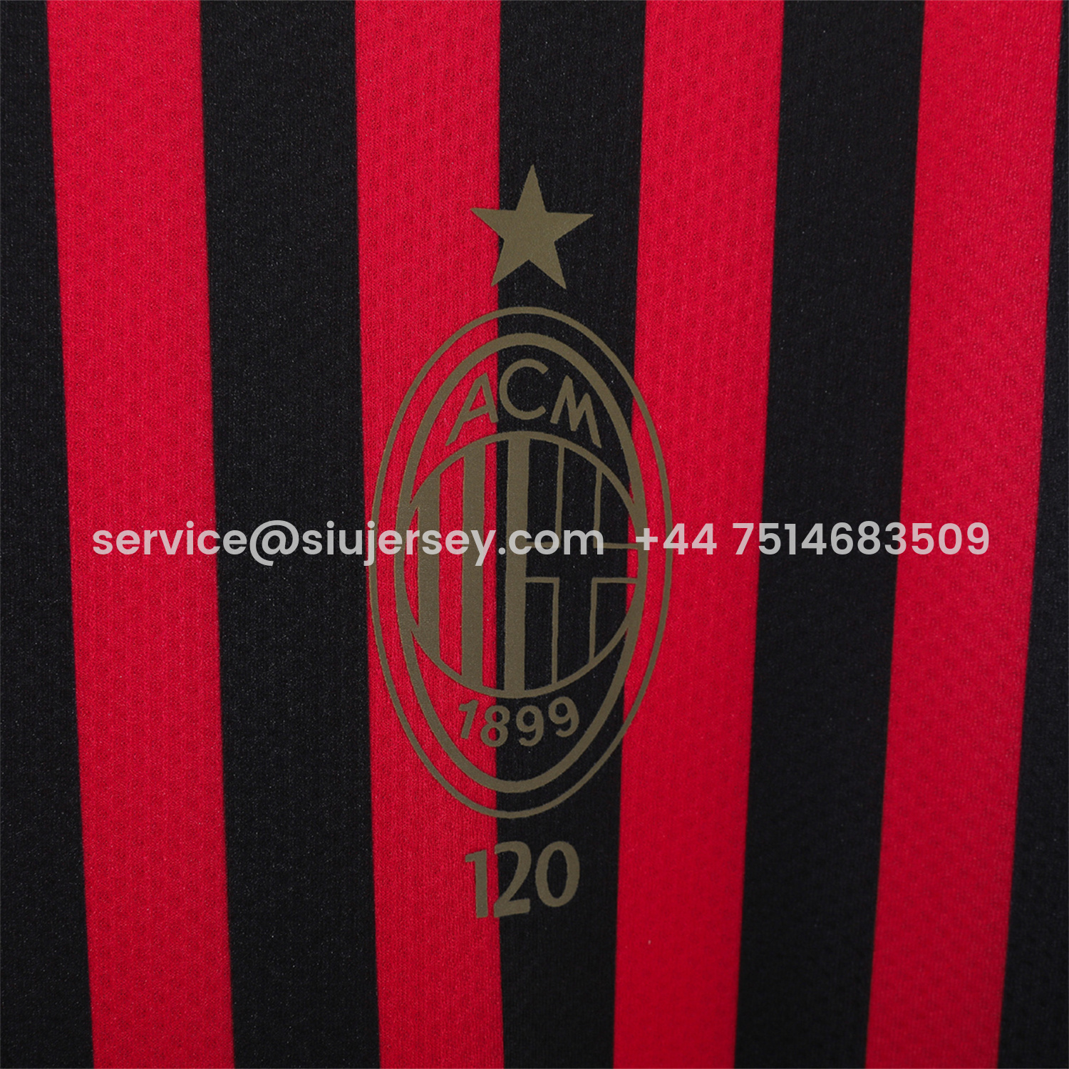 SIUjerseys-Retro AC Milan 2019 120th Anniversary Home Jersey