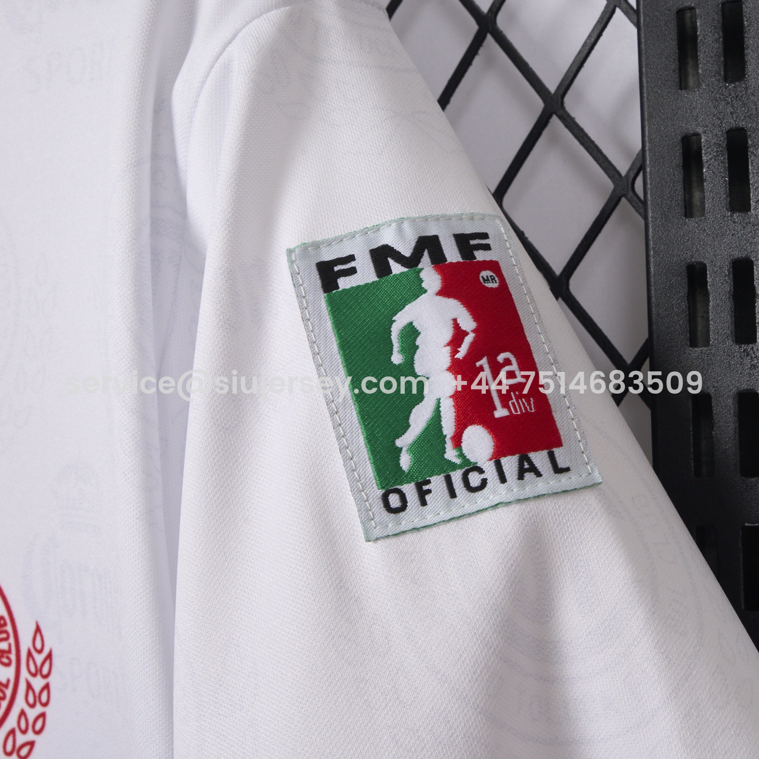 SIUjerseys-Retro Toluca 1997-98 Away White Jersey
