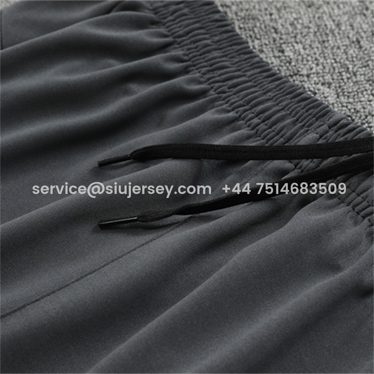 SIUjerseys-Feyenoord 25-26 Kids Long Sleeve Training Set - Dark Gray Top & Dark Gray Pants