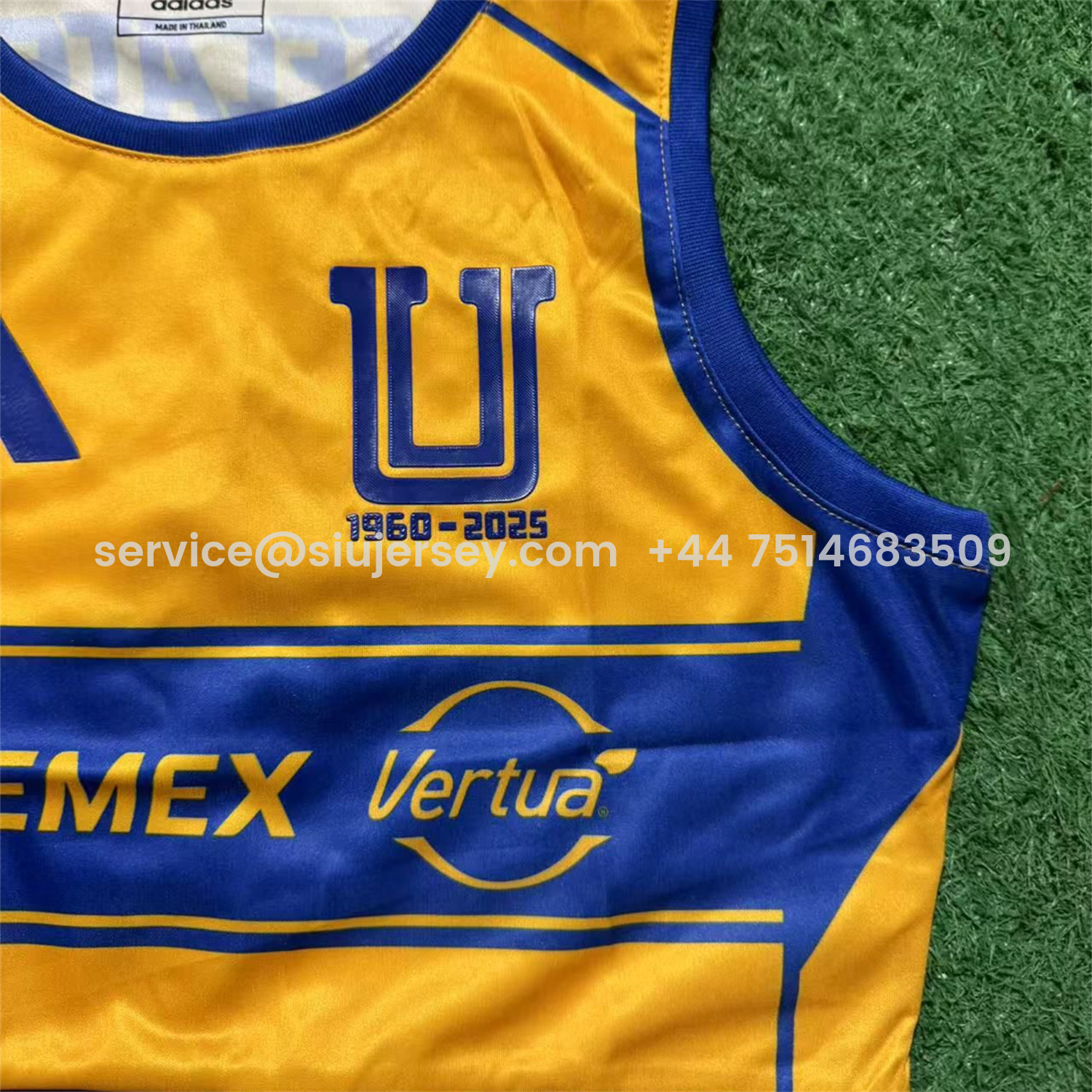 SIUjerseys-Women's Tigres UANL 25-26 Home Yoga Vest