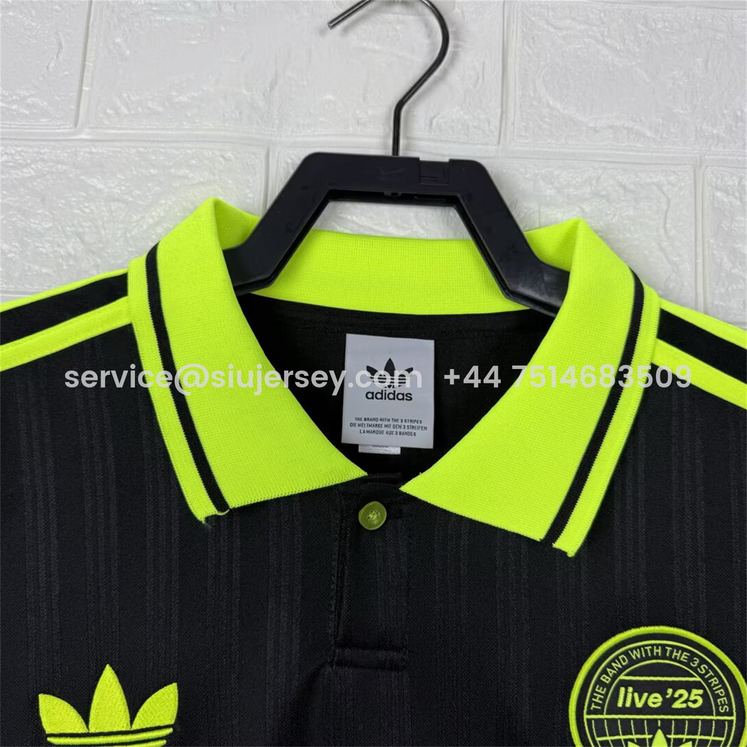 SIUjerseys-Bohemian 25-26 Oasis Originals Tour Black And Green Jersey - Fans Version