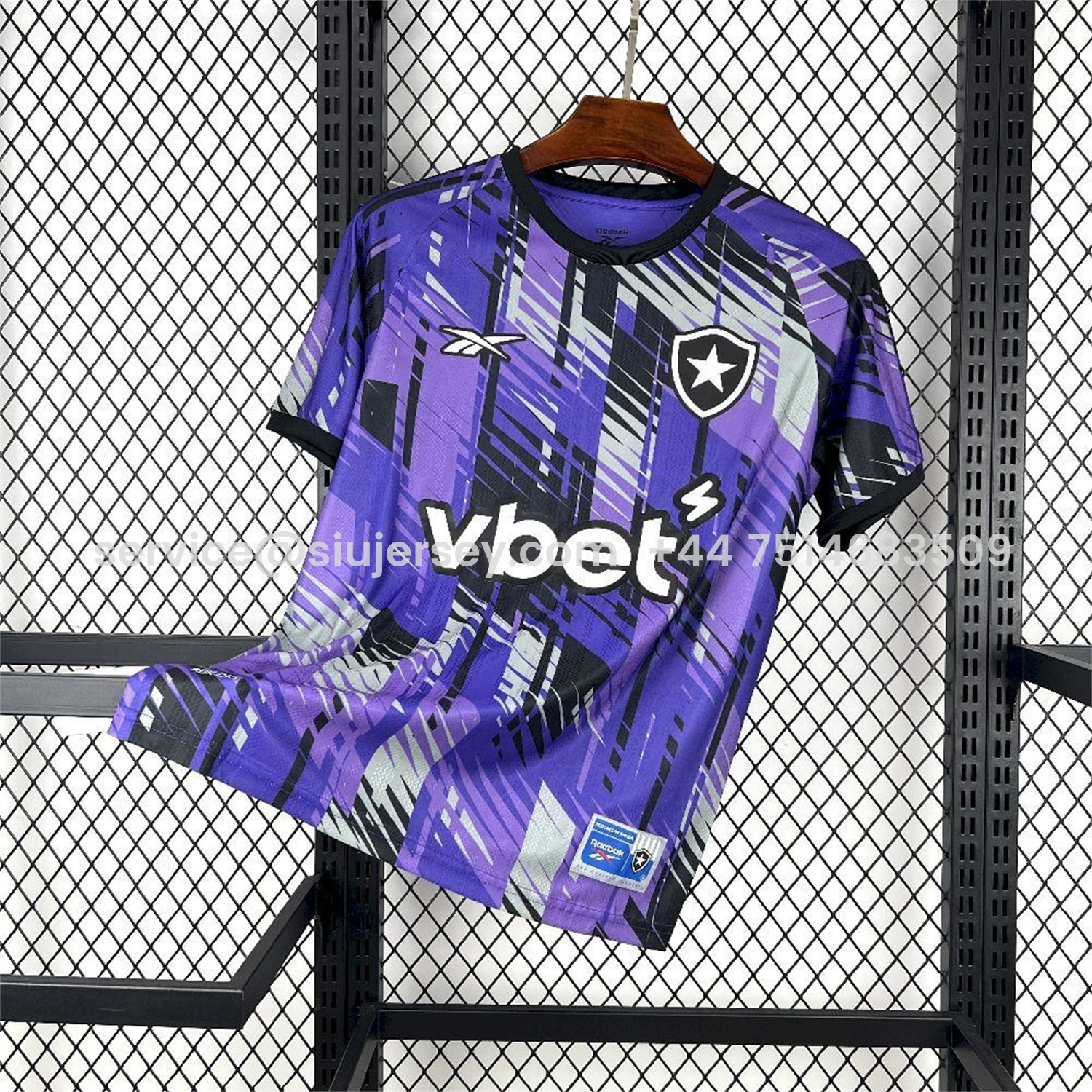 SIUjerseys-Botafogo 25-26 Purple Pre-Match Jersey - Fans Version