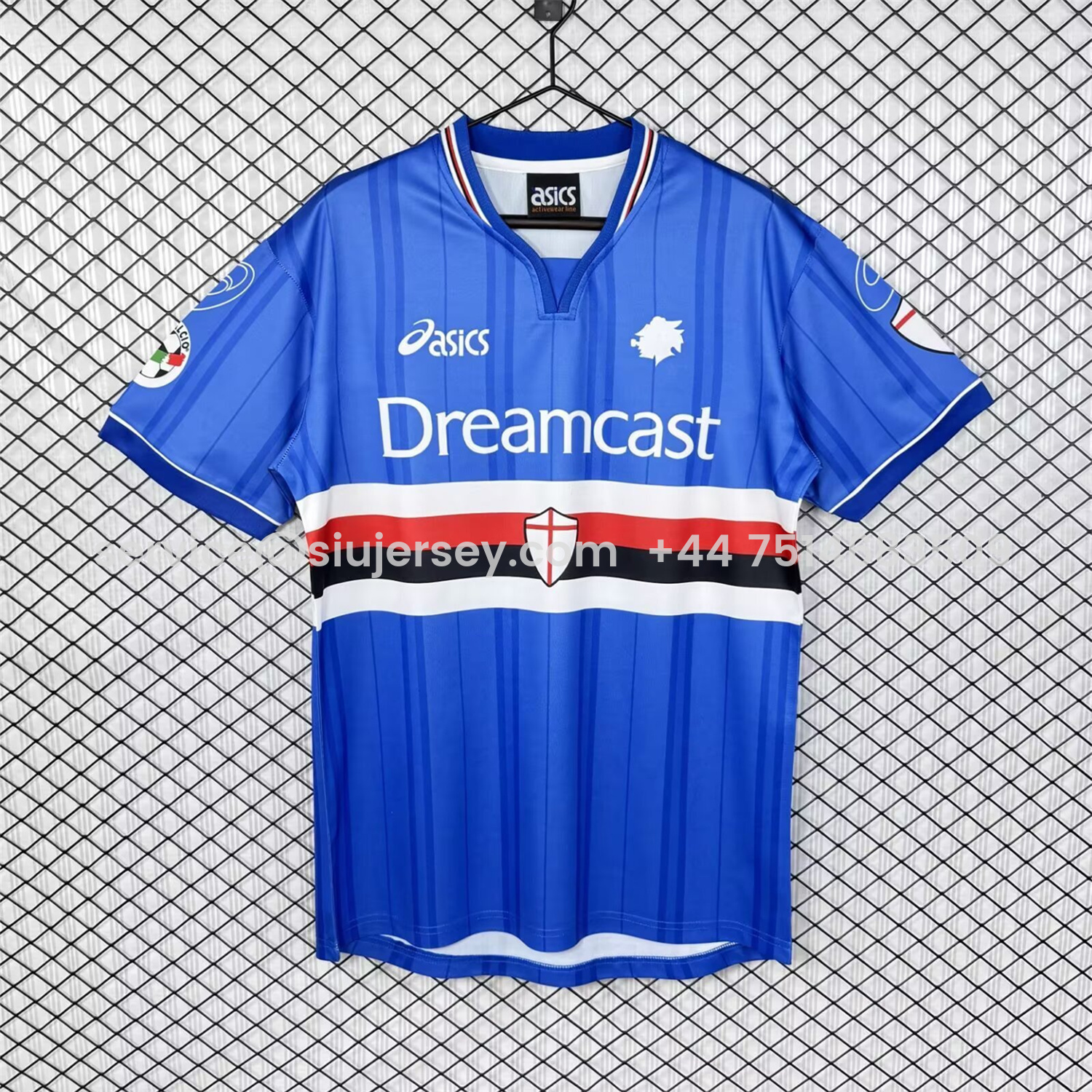 SIUjerseys-Retro Sampdoria 1999-00 Home Jersey
