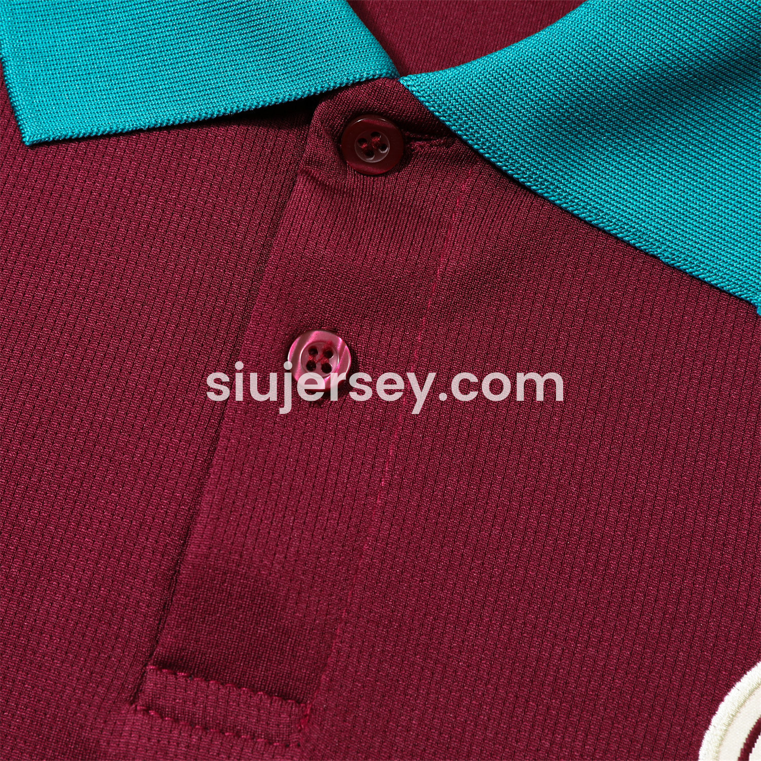 SIUjerseys-Paris Saint-Germain PSG 25-26 POLO Short-Sleeve Training Set - Deep Red Top and Black Pants