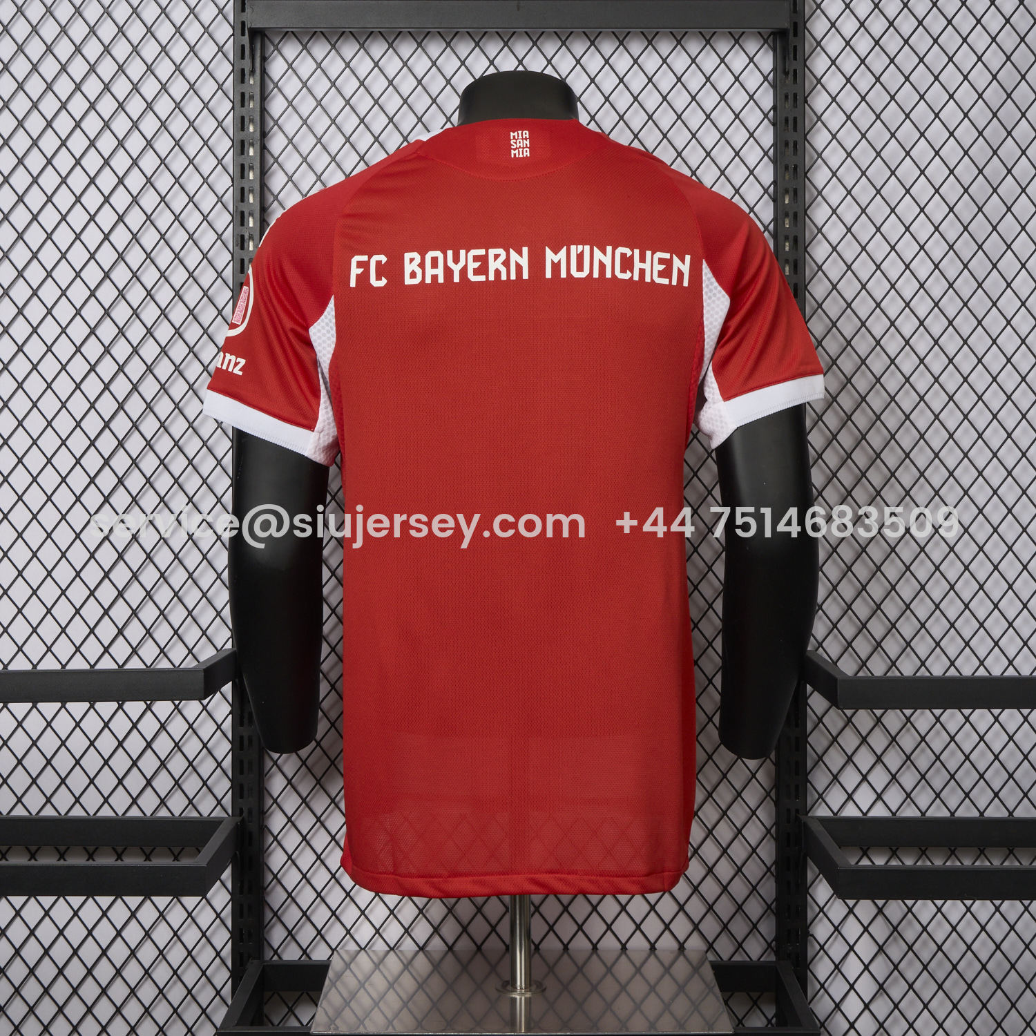 SIUjerseys-Bayern Munich 25-26 Home Red Jersey - Player Version