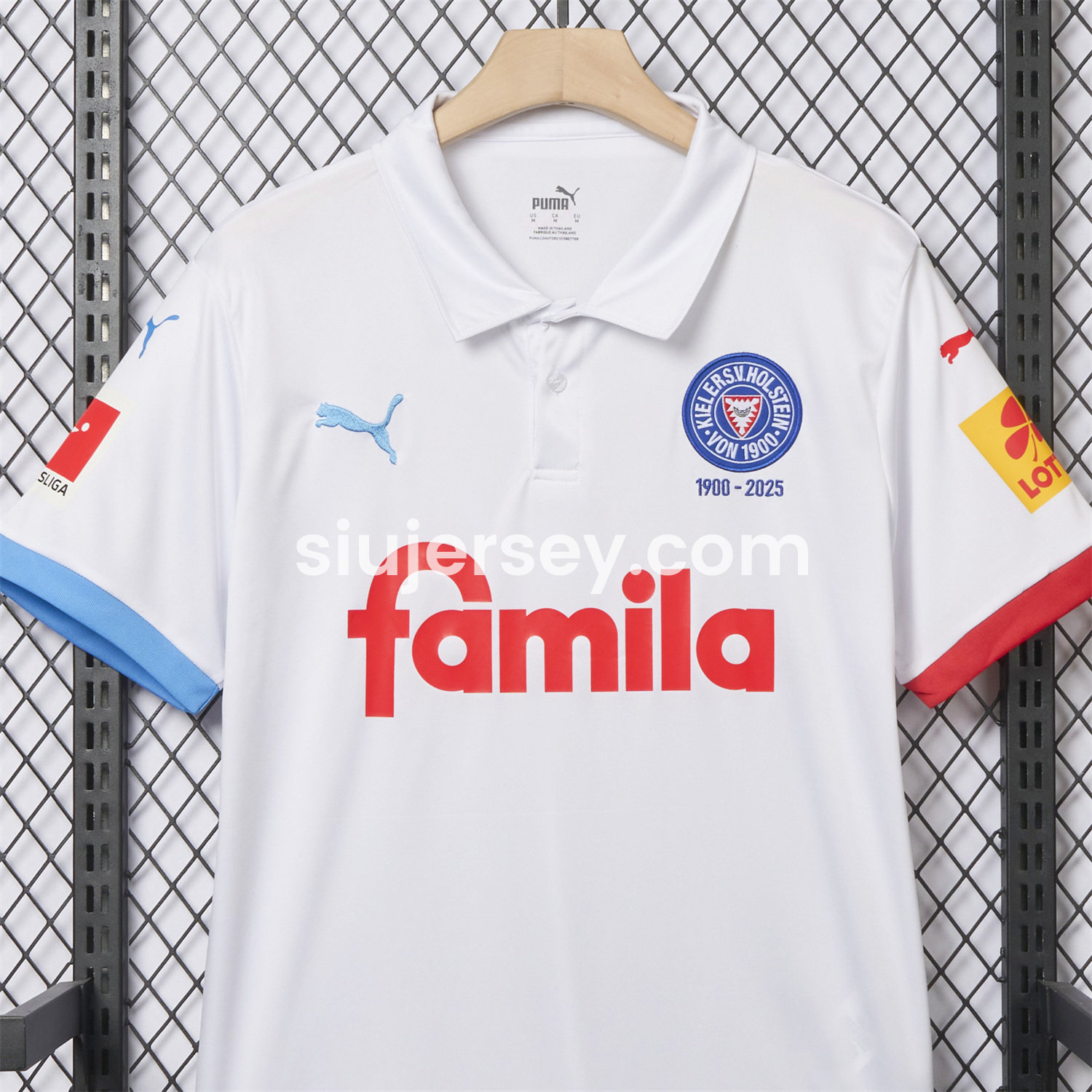 SIUjerseys-Holstein Kiel 2025 125th Anniversary Jersey - Fans Version