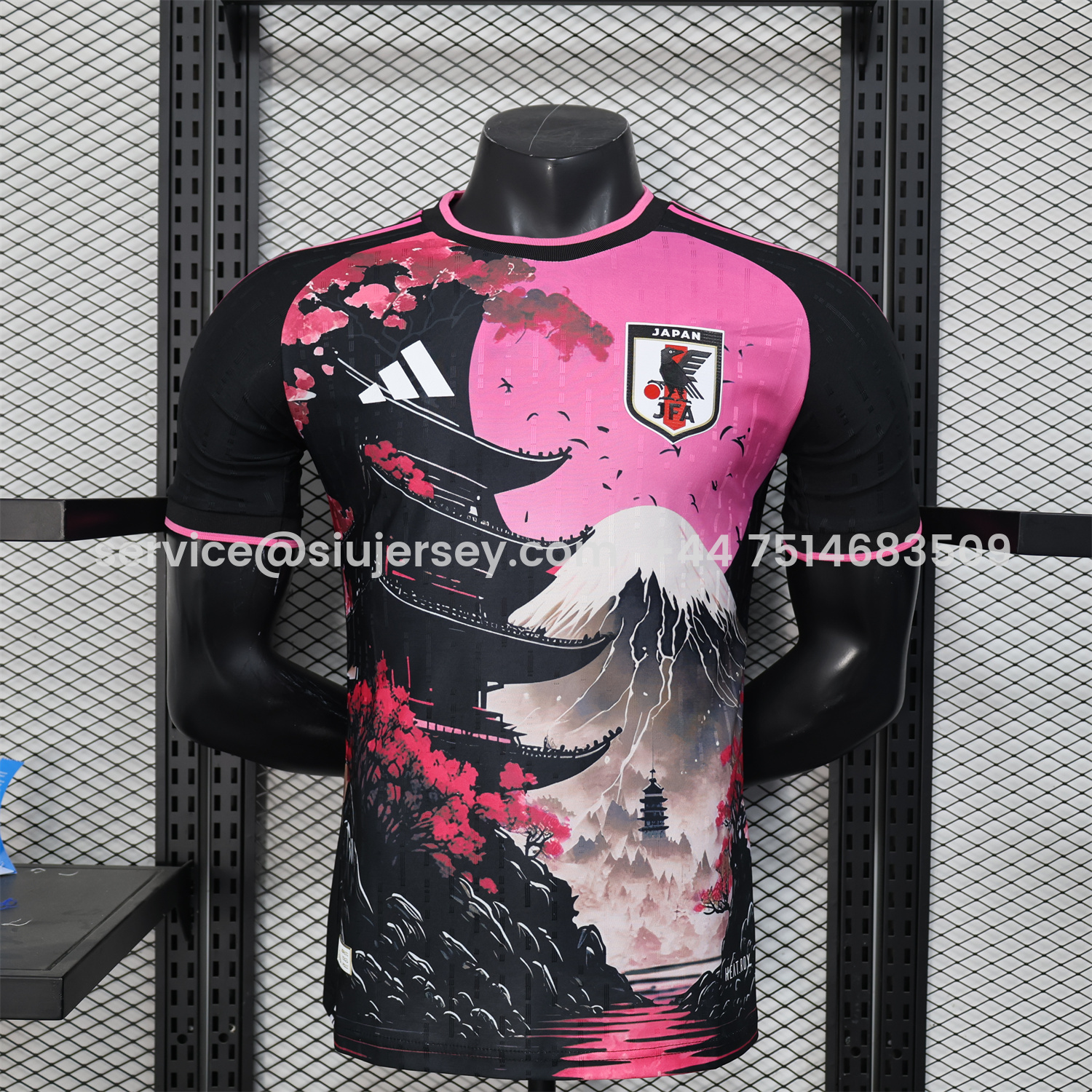 SIUjerseys-Japan 25-26 Pink Cherry Mount Fuji Special Edition Jersey - Player Version