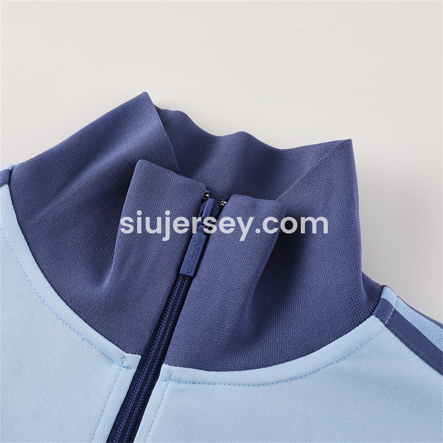 SIUjerseys-Argentina 24-25 Throwback Jacket Training Tracksuit - Light Blue Jackets & Blue Pants