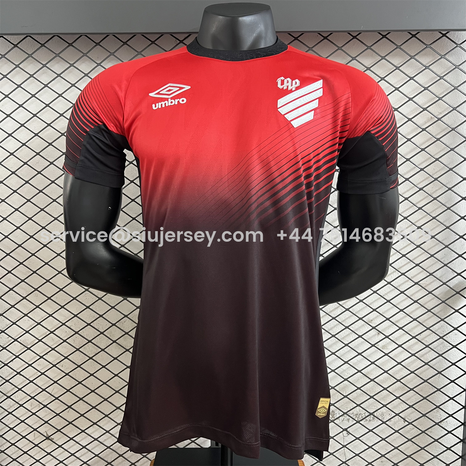 SIUjerseys-Athletico Paranaense 25-26 Home Jersey - Player Version