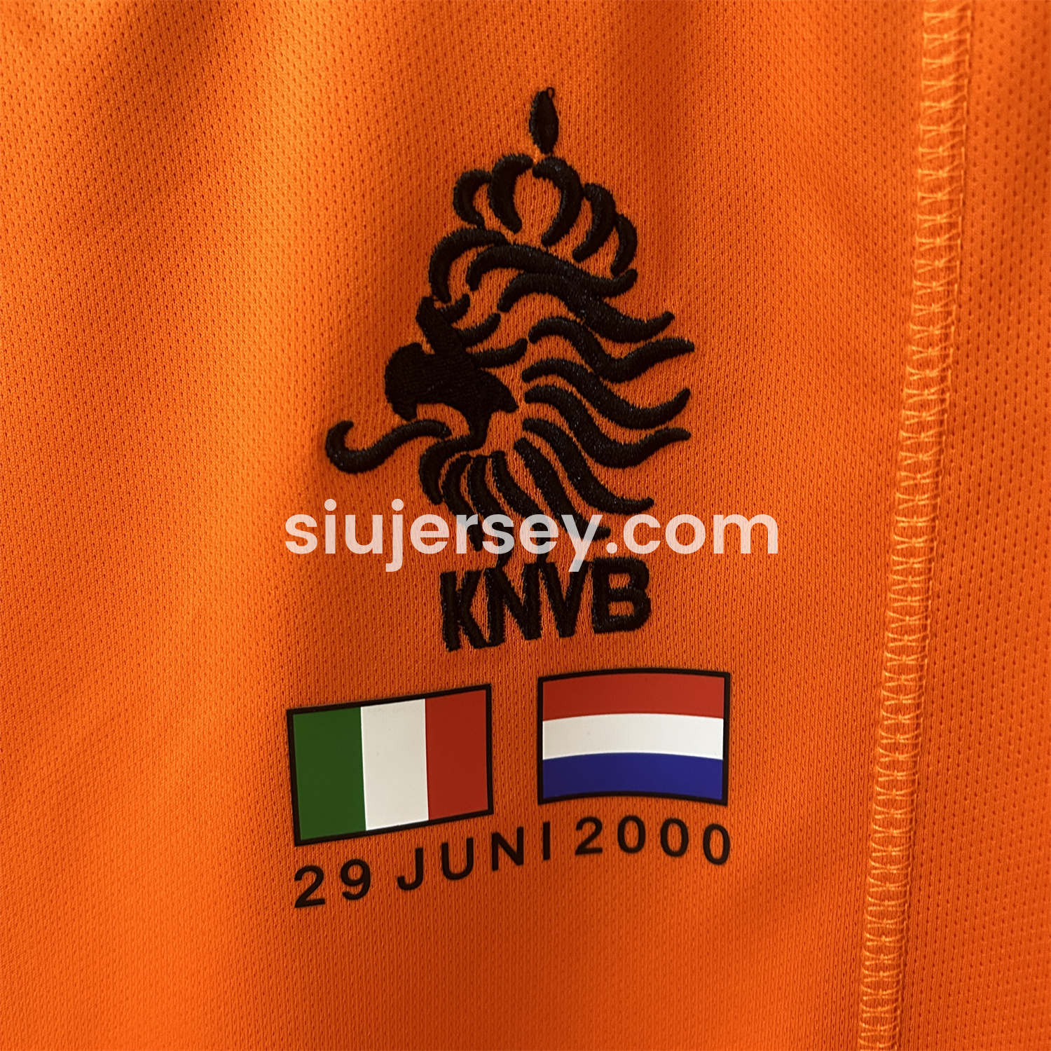 SIUjerseys-Retro Netherlands 2000 Home Stadium Jersey