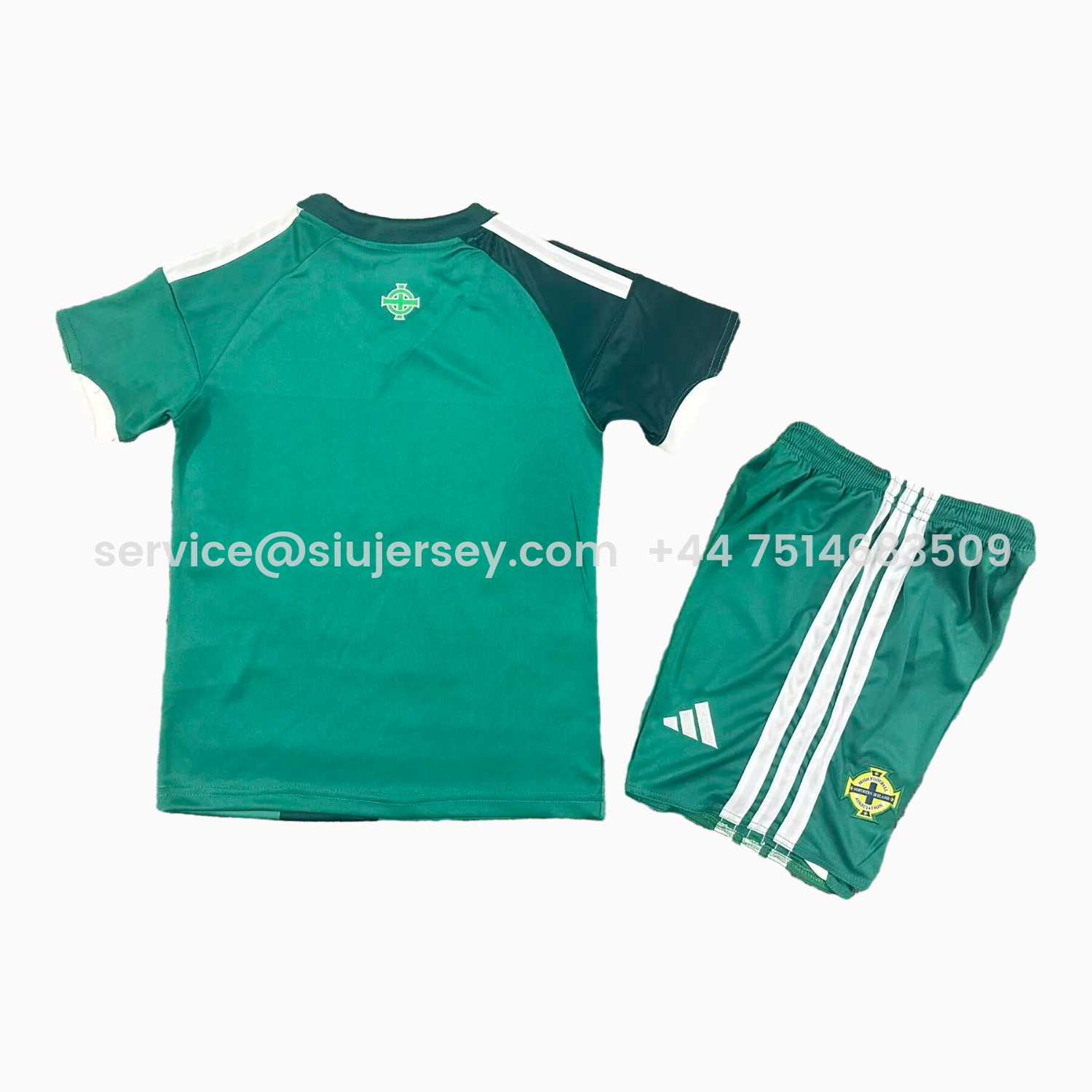 SIUjerseys-Northern Ireland 25-26 Home Kids Kit