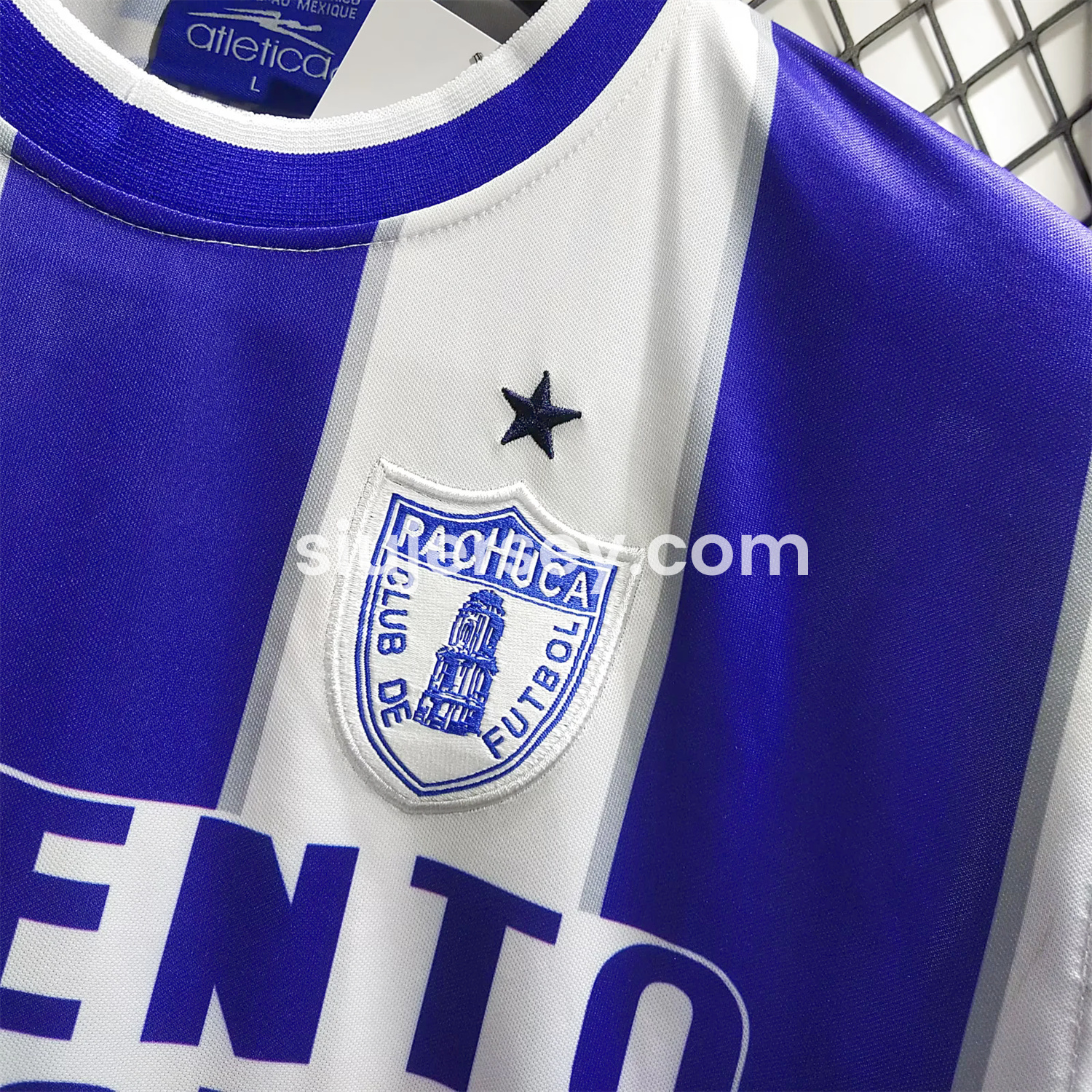 SIUjerseys-Retro Pachuca 2001-02 Home Jersey
