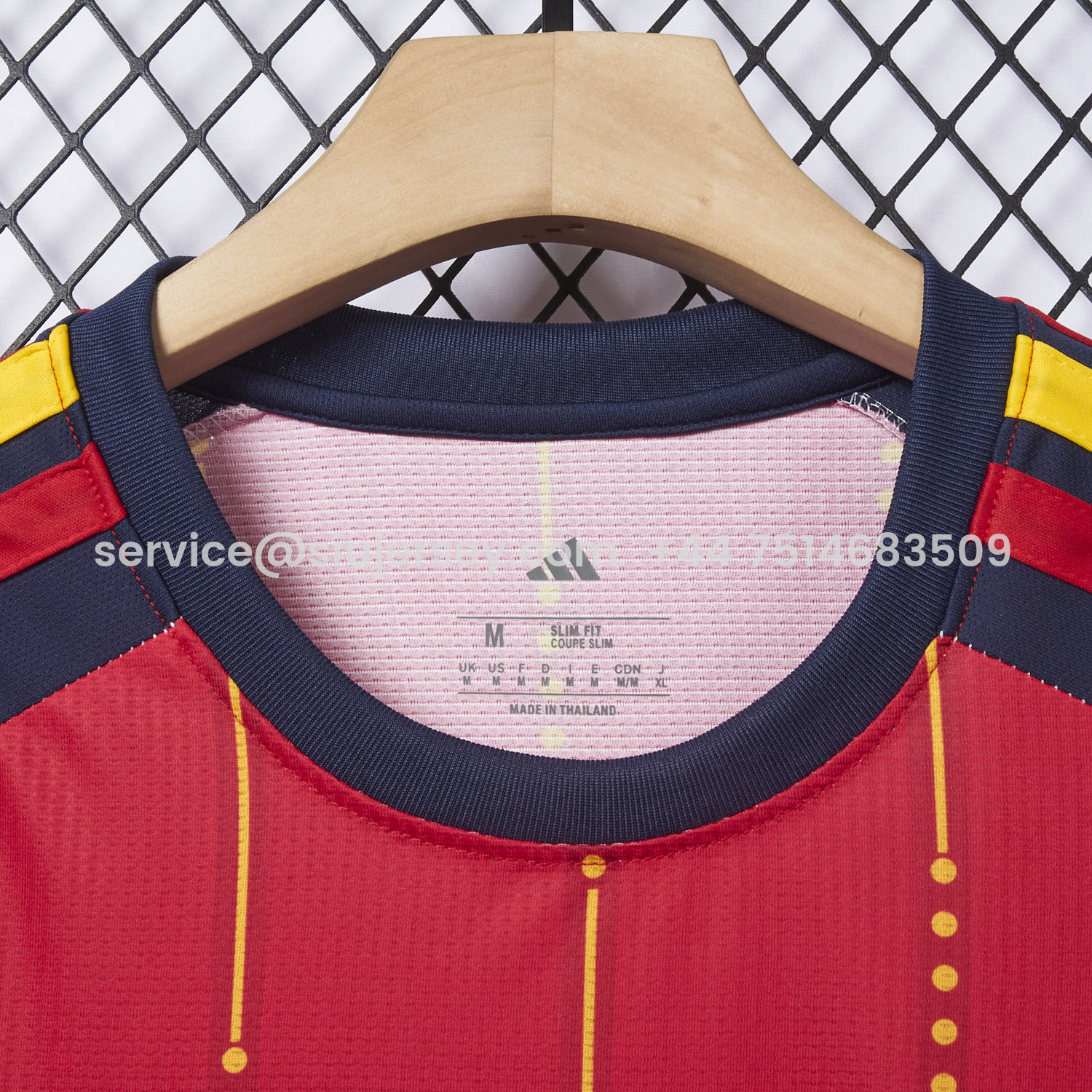 SIUjerseys-Spain 2026 Home Red Jersey (Leaked Version) - Fans Version