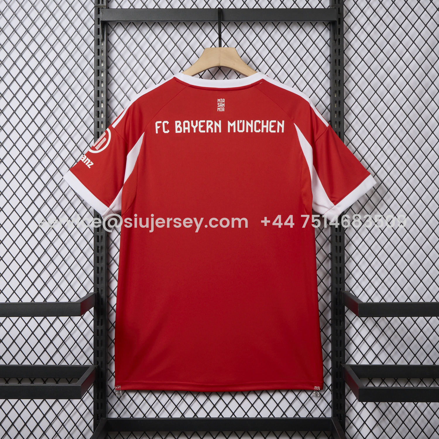SIUjerseys-Bayern Munich 25-26 Home Red Jersey - Fans Version