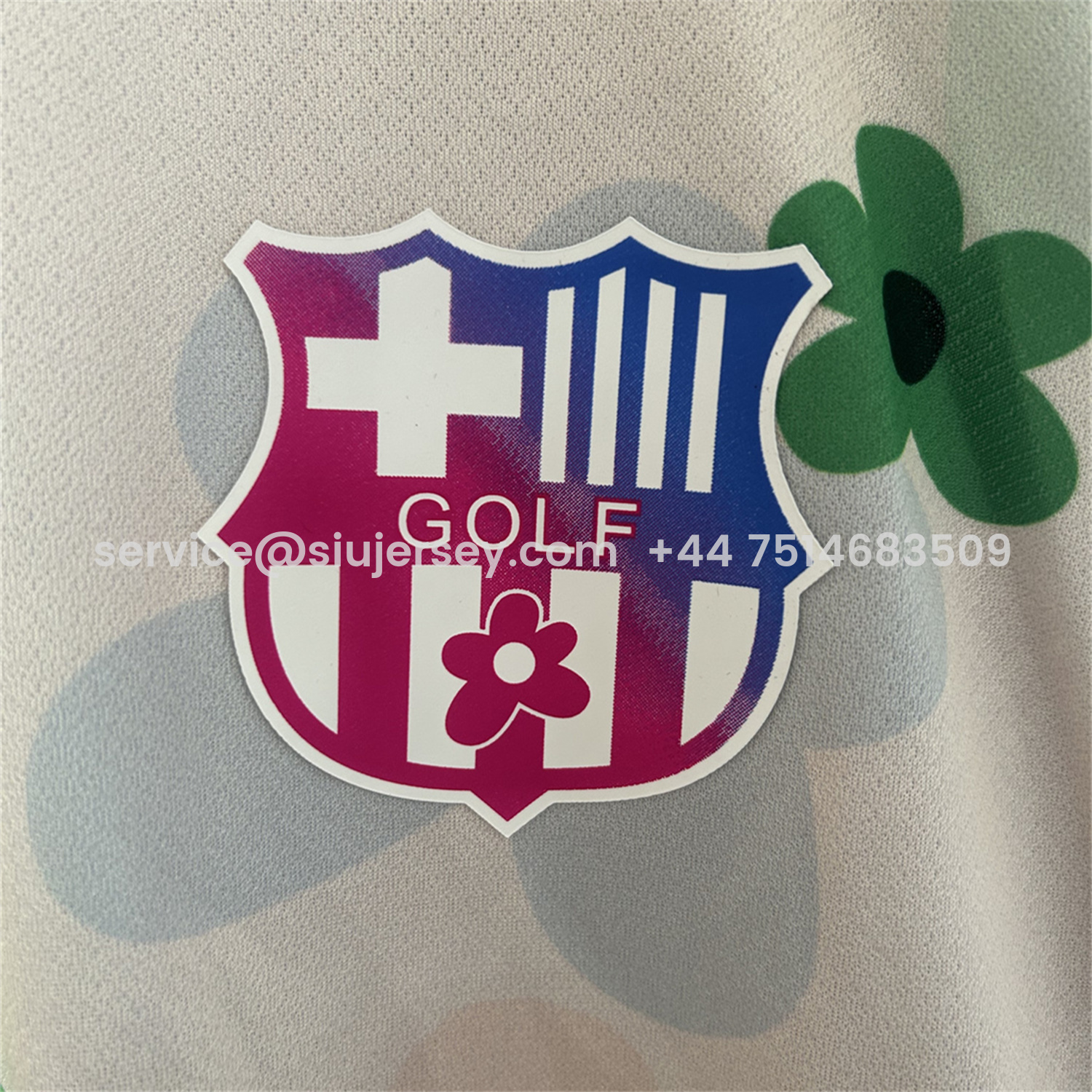 SIUjerseys-Barcelona 25-26 Stars And Flowers Pink Special Jersey - Fans Version