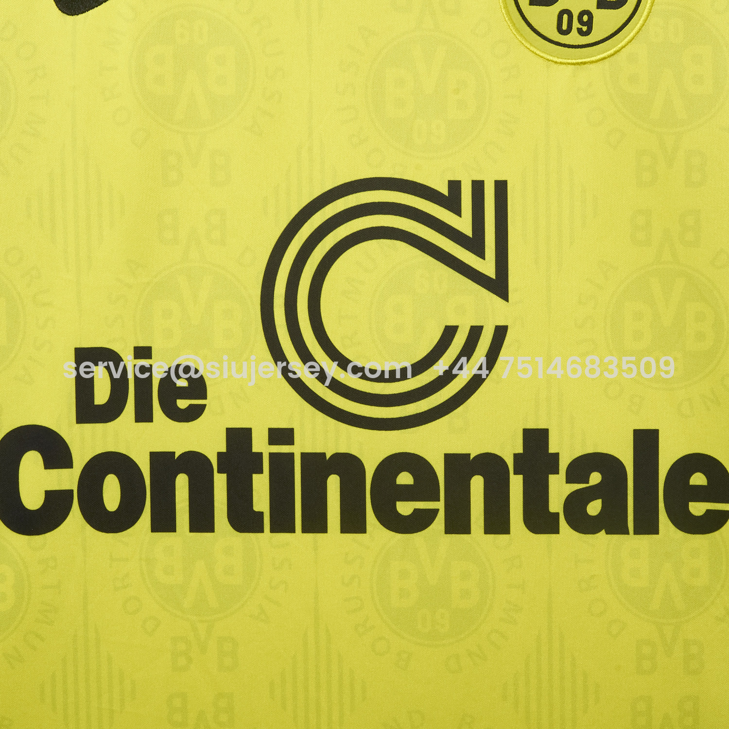 SIUjerseys-Retro Dortmund 1996-97 Home Jersey