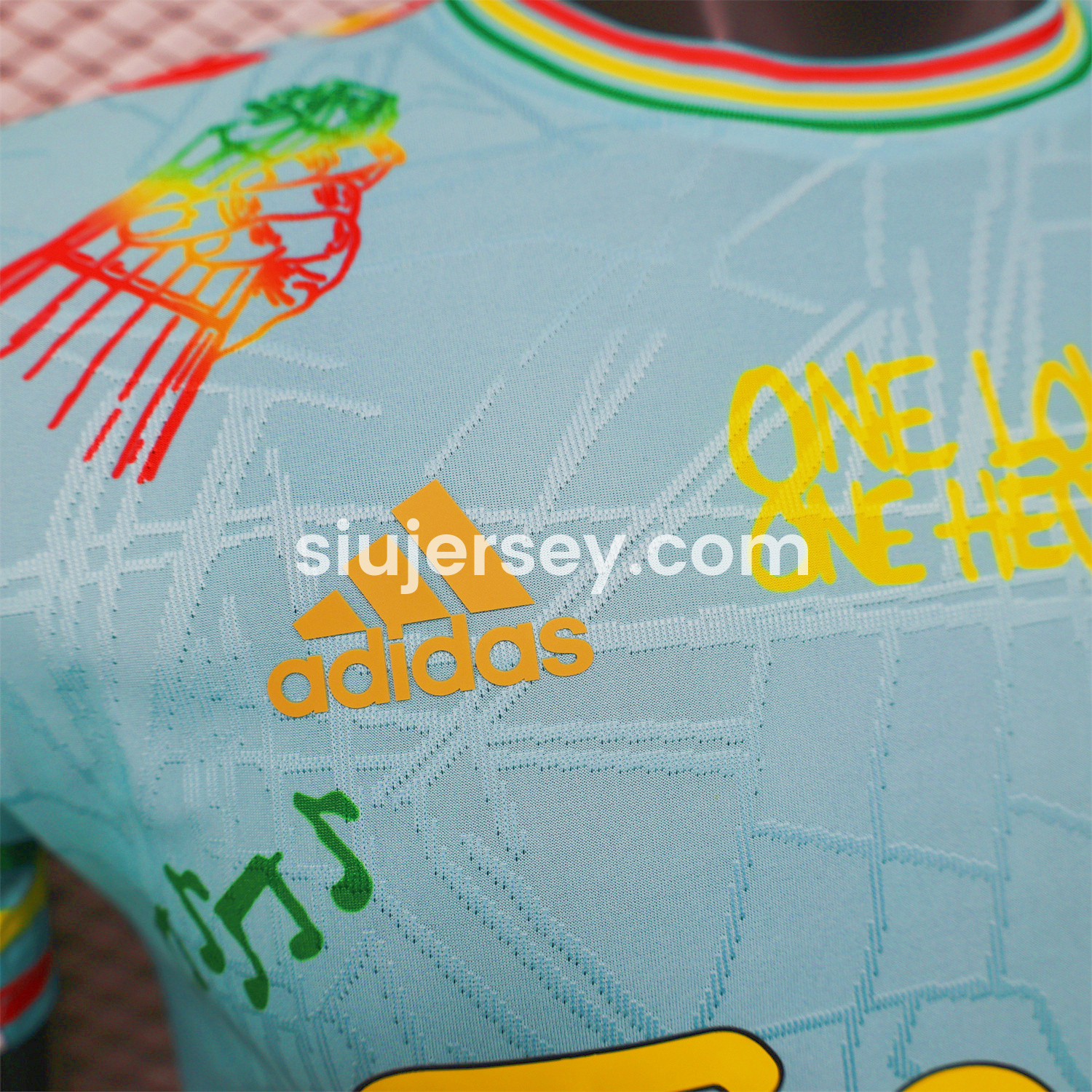 SIUjerseys-Ajax x B-O-B Marly 25-26 Light Blue Special Edition Jersey - Player Version