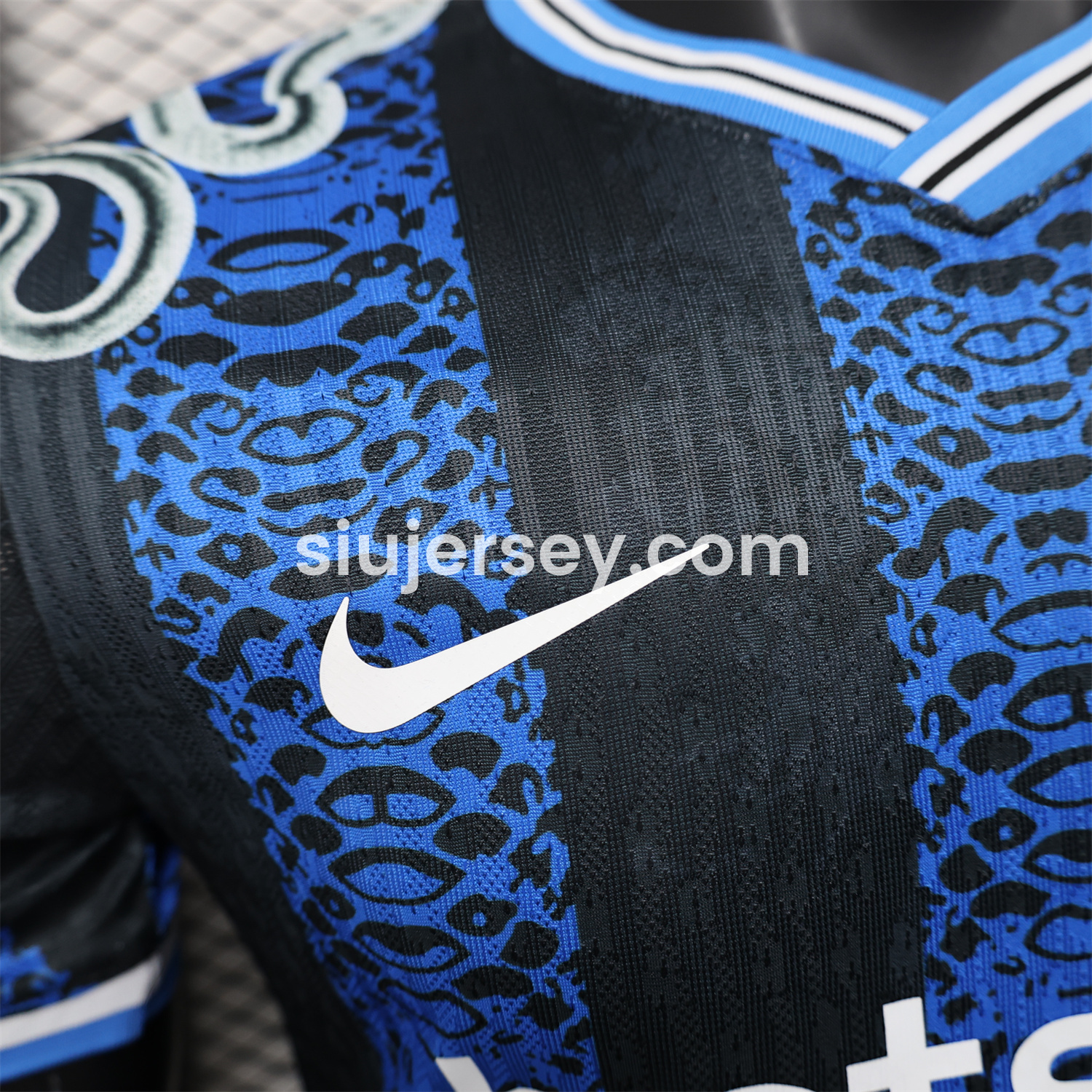 SIUjerseys-Inter Milan 24-25 Blue Black Mamba Special Edition Jersey - Player Version