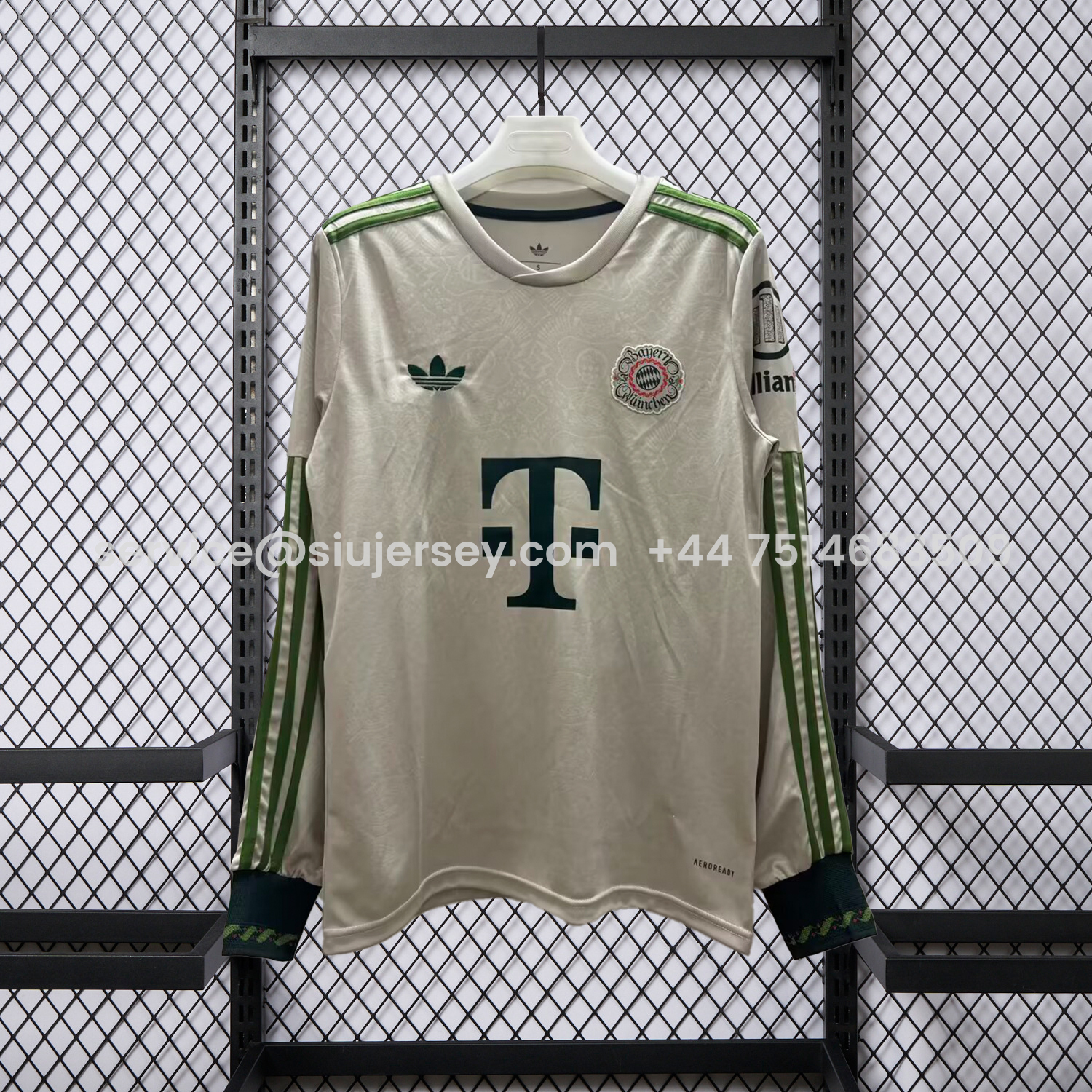 SIUjerseys-Bayern Munich 25-26 Oktoberfest Long Sleeves Jersey - Fans Version