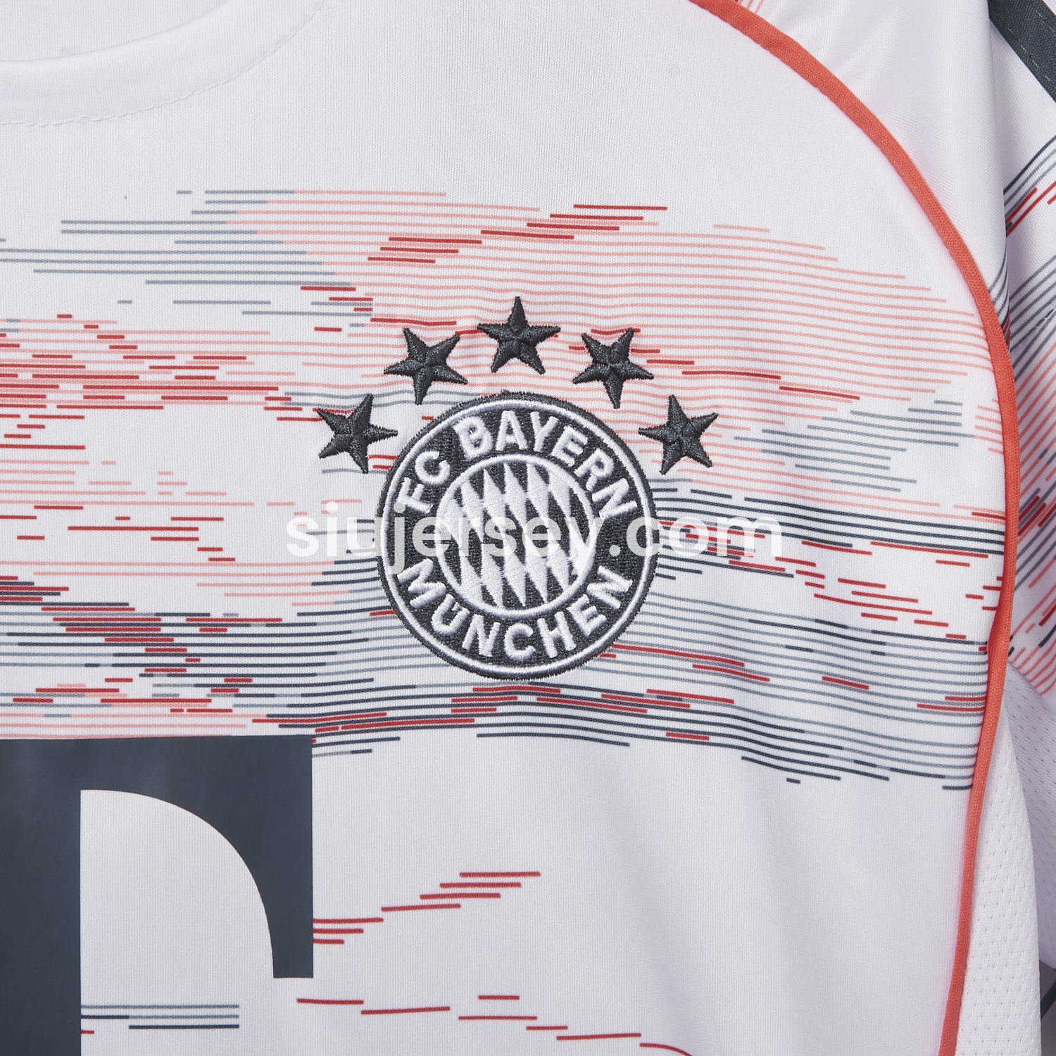 SIUjerseys-【MÜLLER 25 Pattern】Bayern Munich 25-26 Away Jersey - Fans Version
