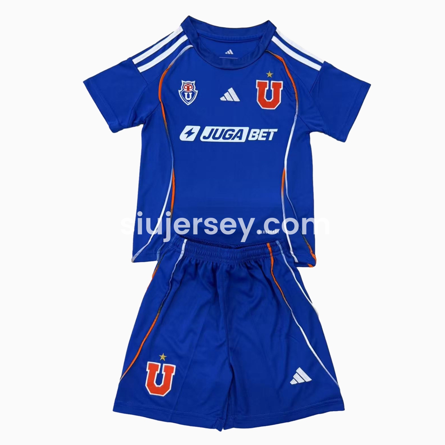SIUjerseys-Universidad de Chile 25-26 Home Men's Adult Jersey Set - Fans Version