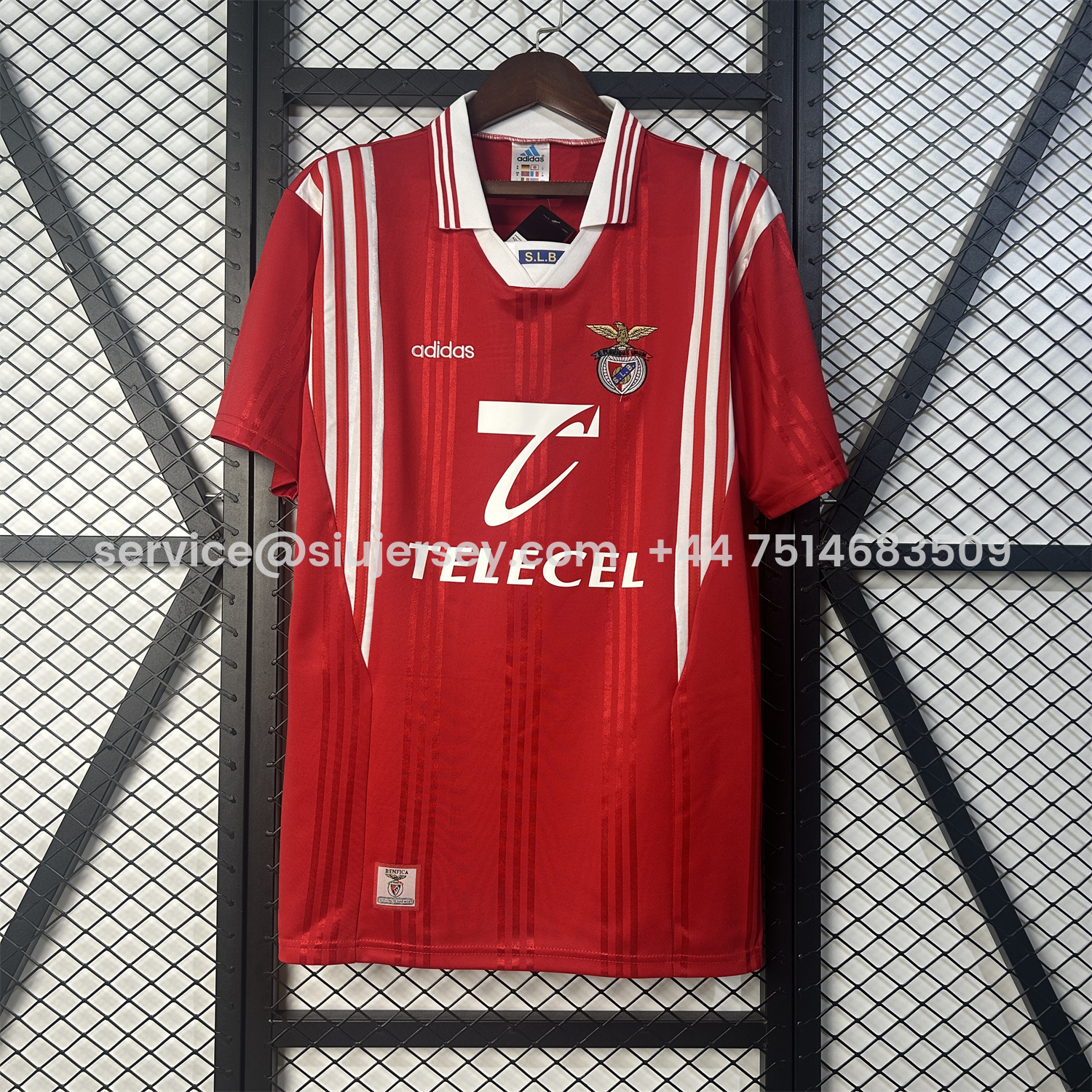 SIUjerseys-Retro Benfica 1997-98 Home Jersey