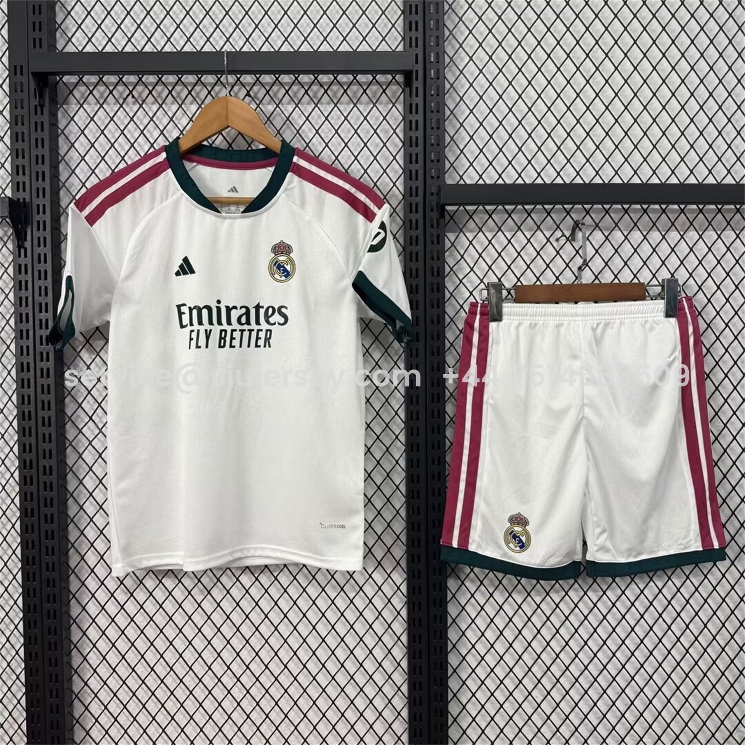 SIUjerseys-Real Madrid 26-27 Home Kids Kit - Fans Version