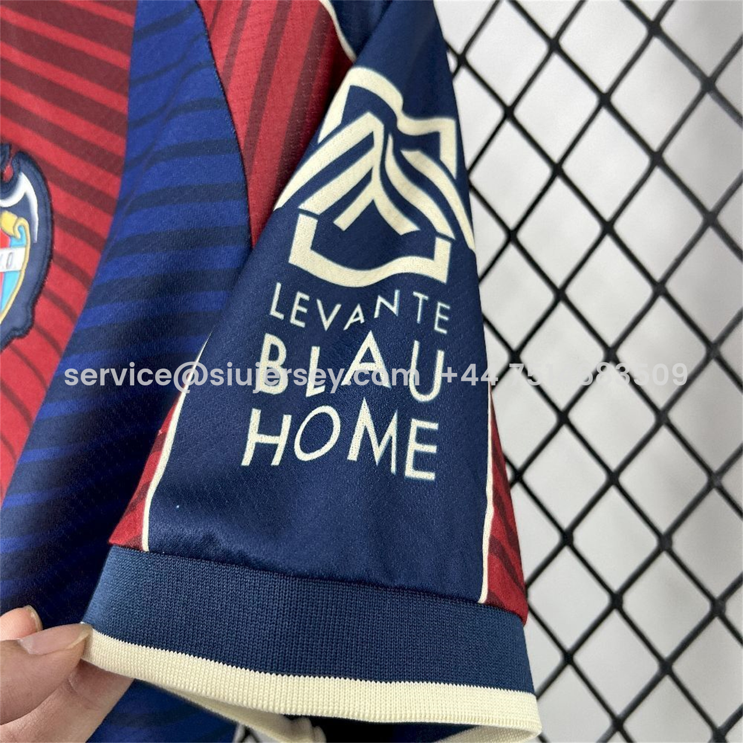 SIUjerseys-Levante UD 25-26 Home Jersey - Fans Version