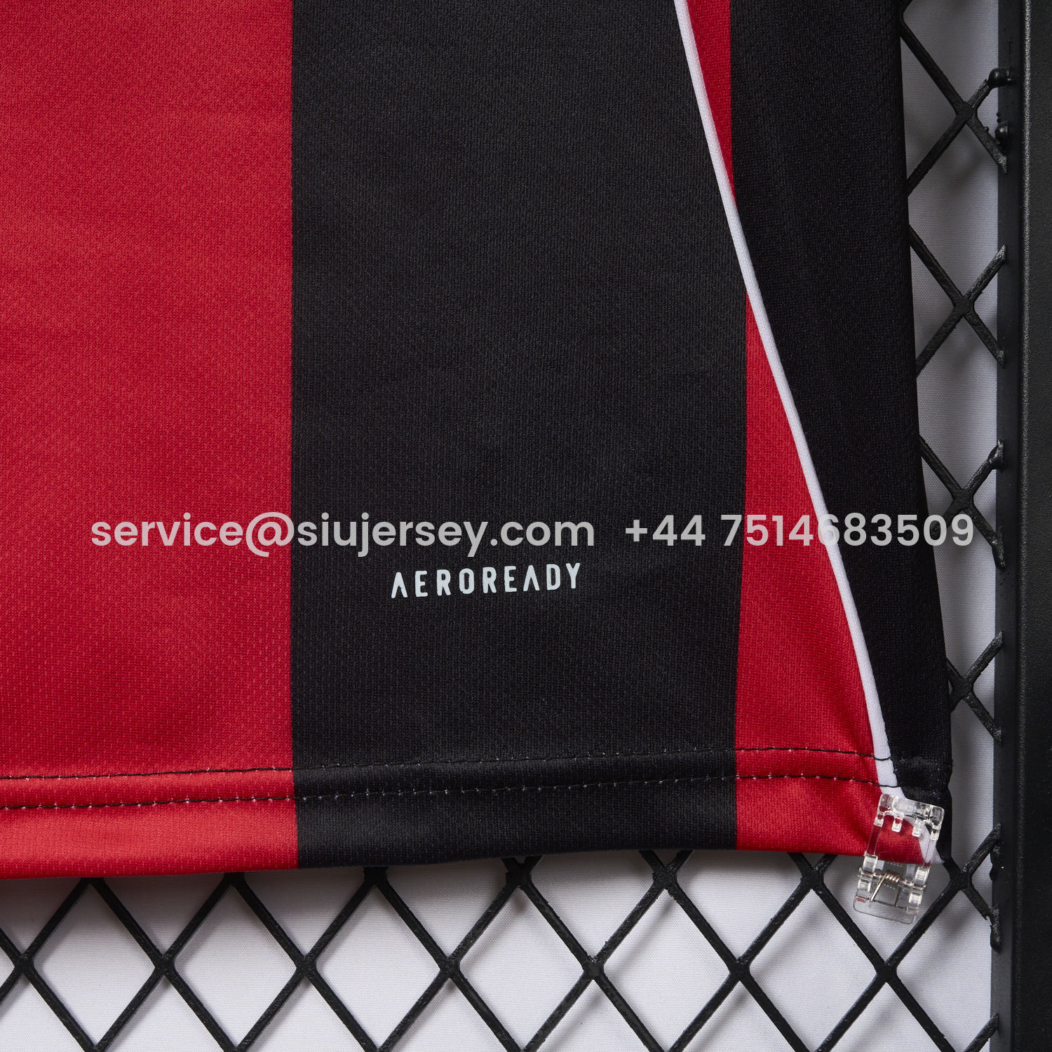 SIUjerseys-Frankfurt 25-26 Home Red Jersey - Fans Version