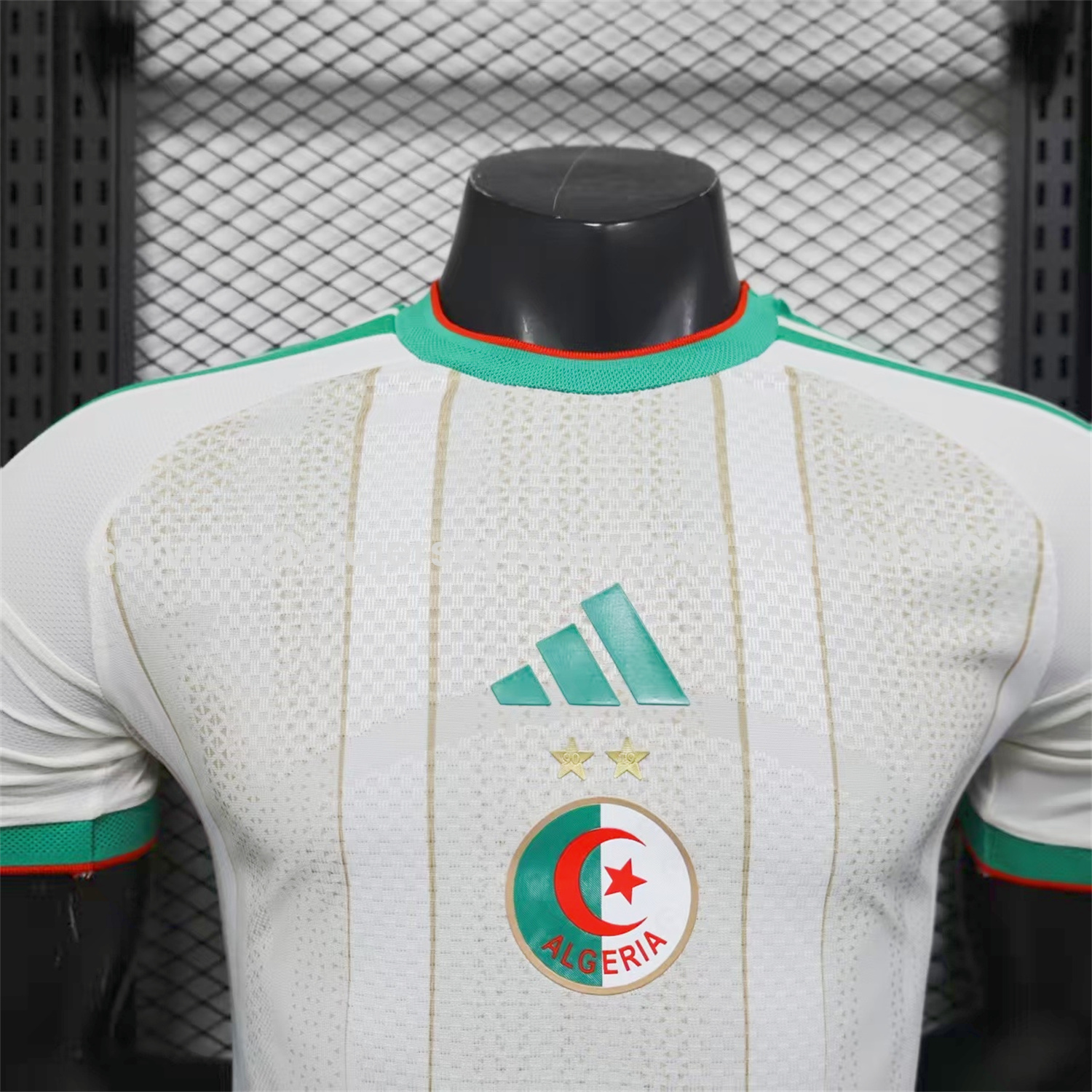 SIUjerseys-Algeria 2026 Home Jersey With 2 Stars - Player Version