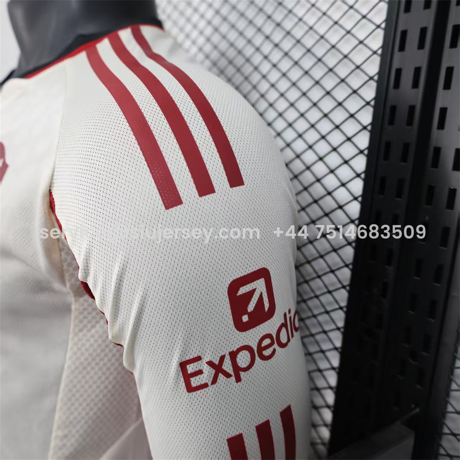 SIUjerseys-Liver.pool 25-26 Away Beige Long Sleeves Jersey - Player Version