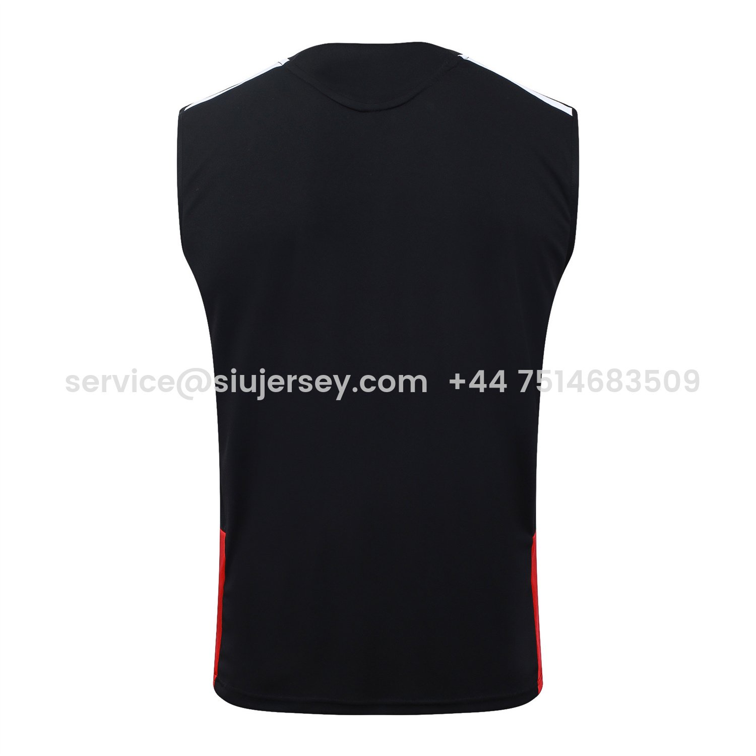 SIUjerseys-Germany 2026 Vest Training Set - Black Vest and Black Shorts