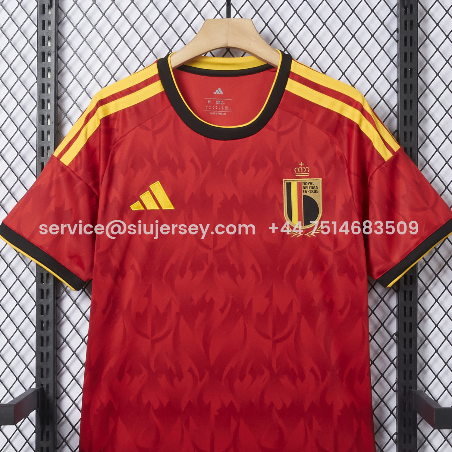 SIUjerseys-Belgium 2026 Home Jersey (Leaked Version) - Fans Version