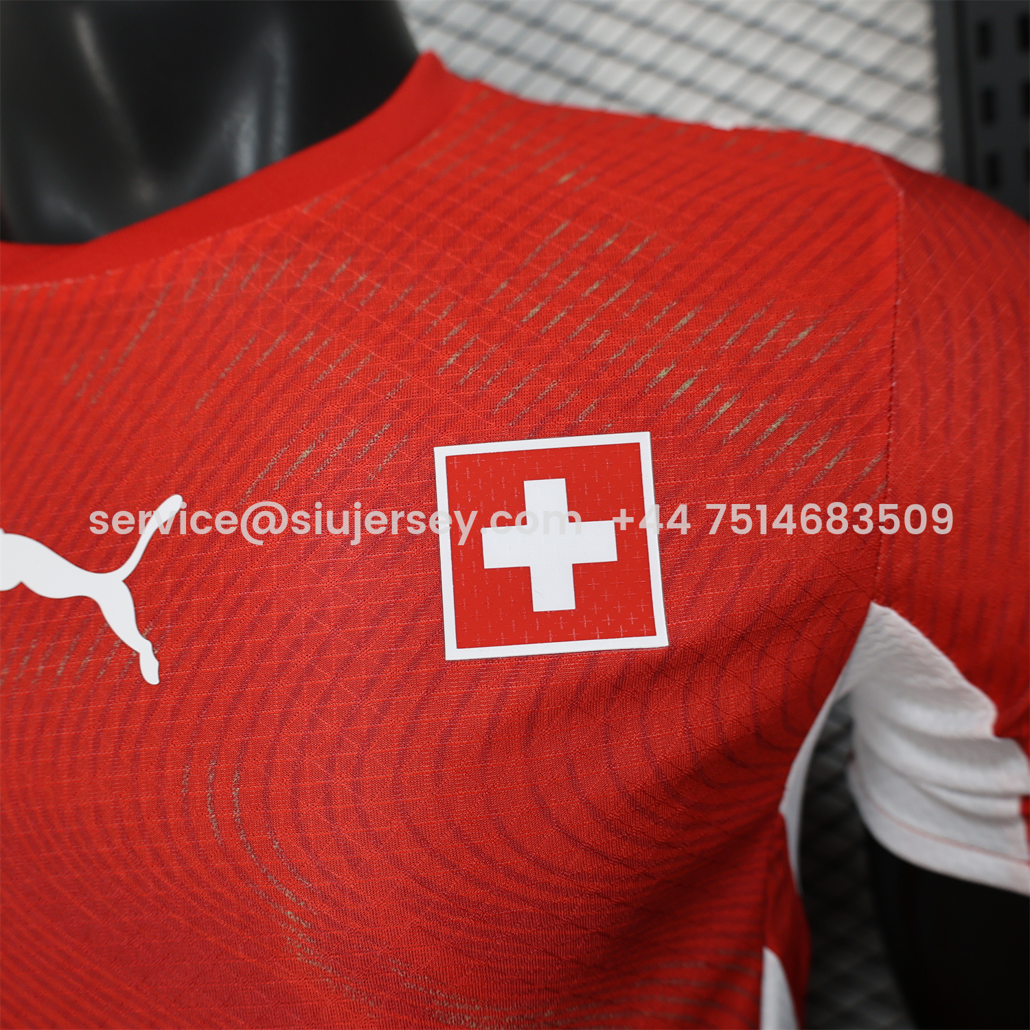 SIUjerseys-Switzerland 2026 Home Jersey - Player Version