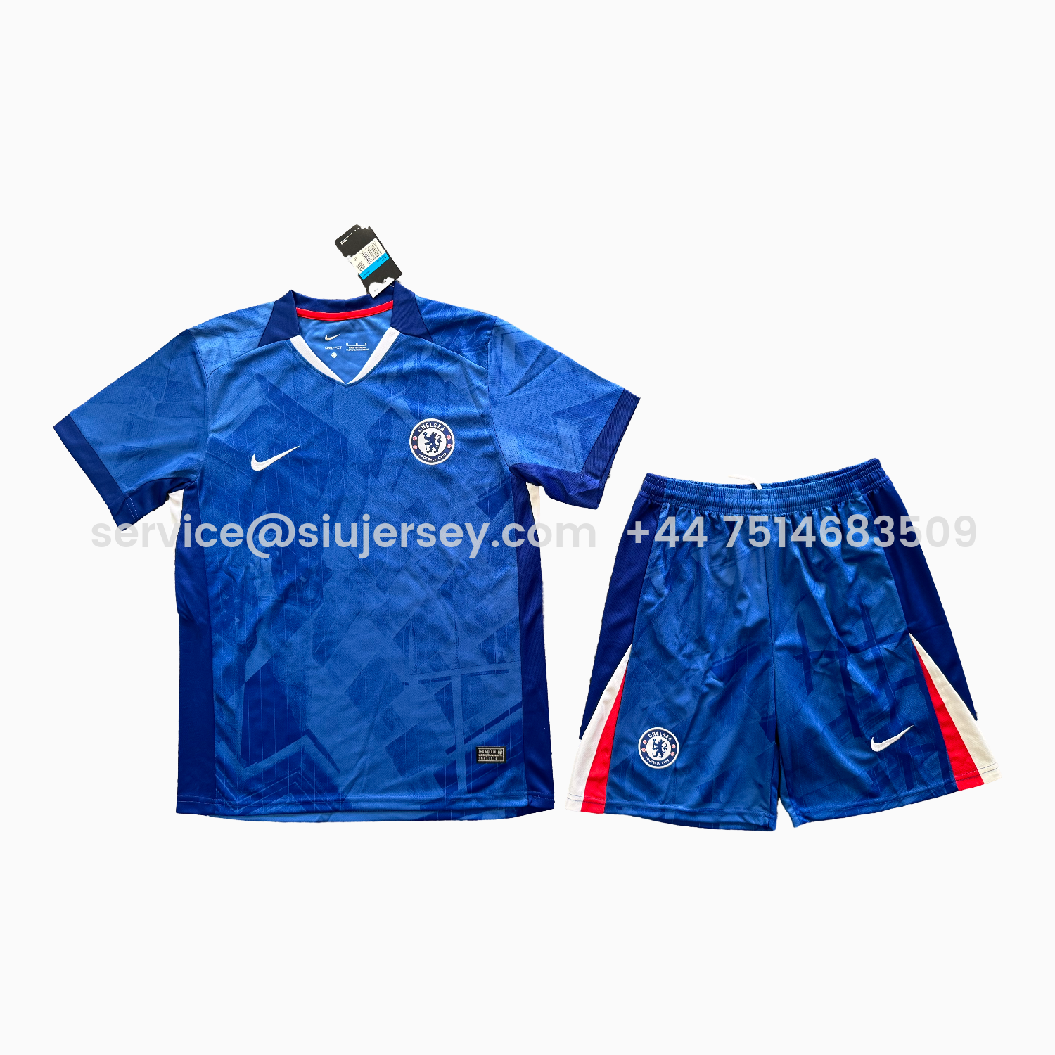 SIUjerseys-C.H.E.L.S.E.A 25-26 Home Men's Adult Jersey Set - Fans Version