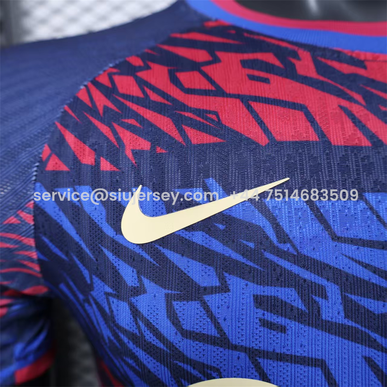 SIUjerseys-Barcelona 25-26 Red And Blue Surround Special Jersey - Player Version