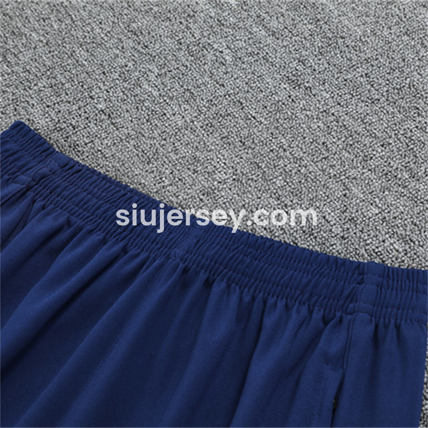 SIUjerseys-Real Madrid 25-26 Long Sleeves Training Set - Blue-Gray Camouflage Top & Blue Pants